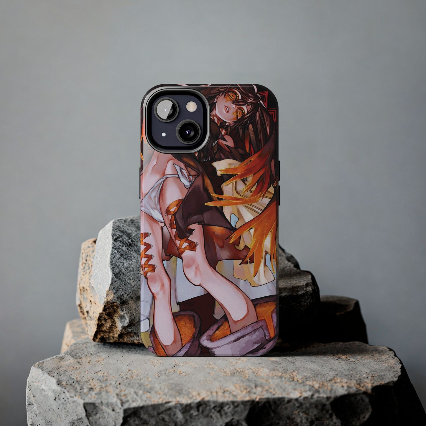 Amo Empool Personalizable Double Layered Phone Case | Anime-Inspired Protective Case for IPhone & Samsung