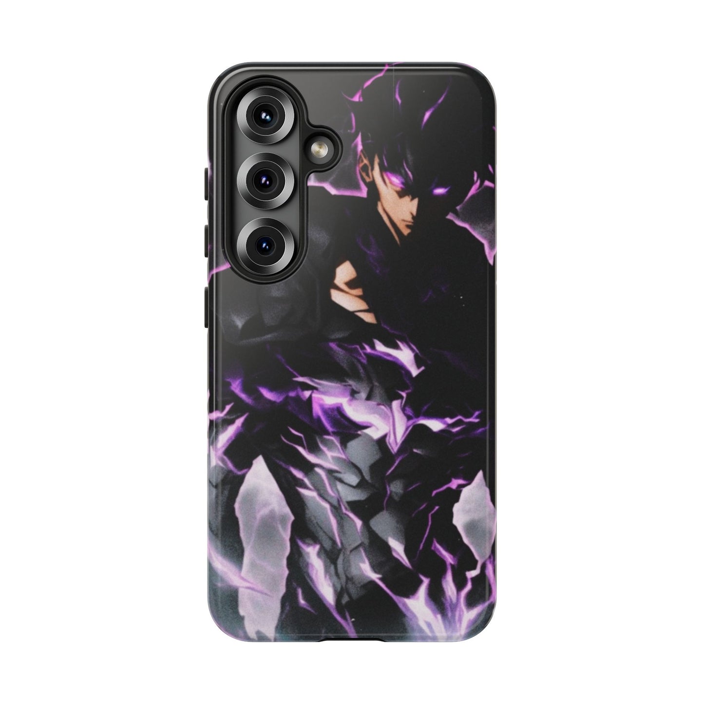 Sung Jin-Woo Shadow Monarch Awakening Double Layered Phone Case | Anime-Insired Protective Case for iPhone & Samsung