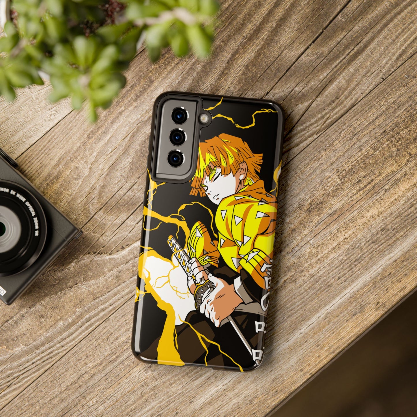 Sleeping Zenitsu Anime Phone Case | Anime-Inspired Protective Cover | Double Layer Otaku Case
