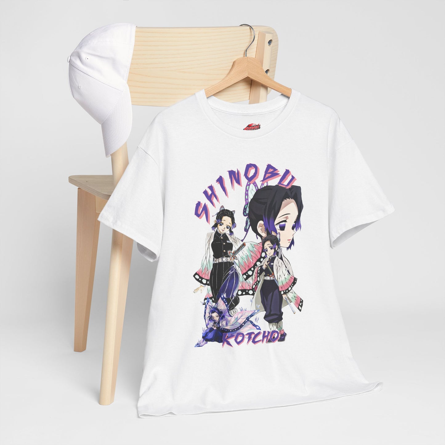 Shinobu Kocho Insect Hashira T-Shirt | Anime-Inspired Streetwear Tee