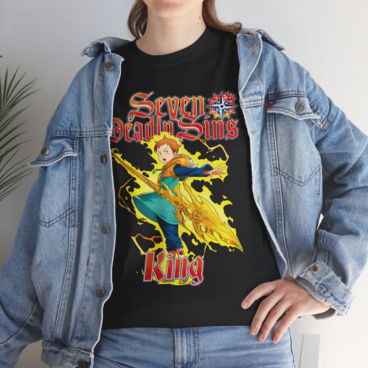 Grizzly Sin Of Sloth King Unisex Heavy Cotton T-Shirt