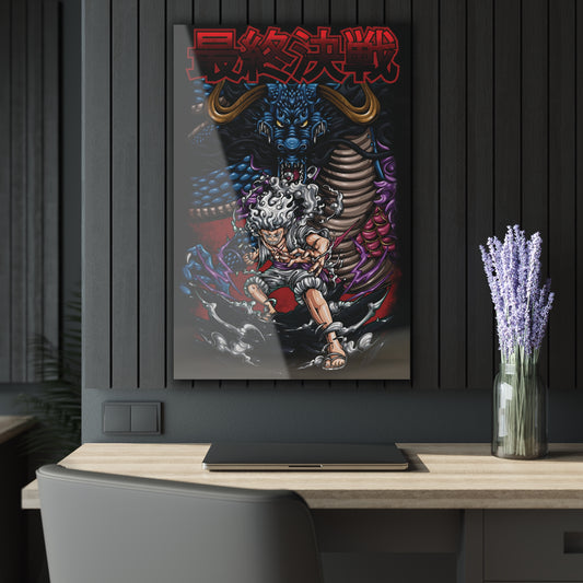 Luffy Vs Kaido V Acrylic Print