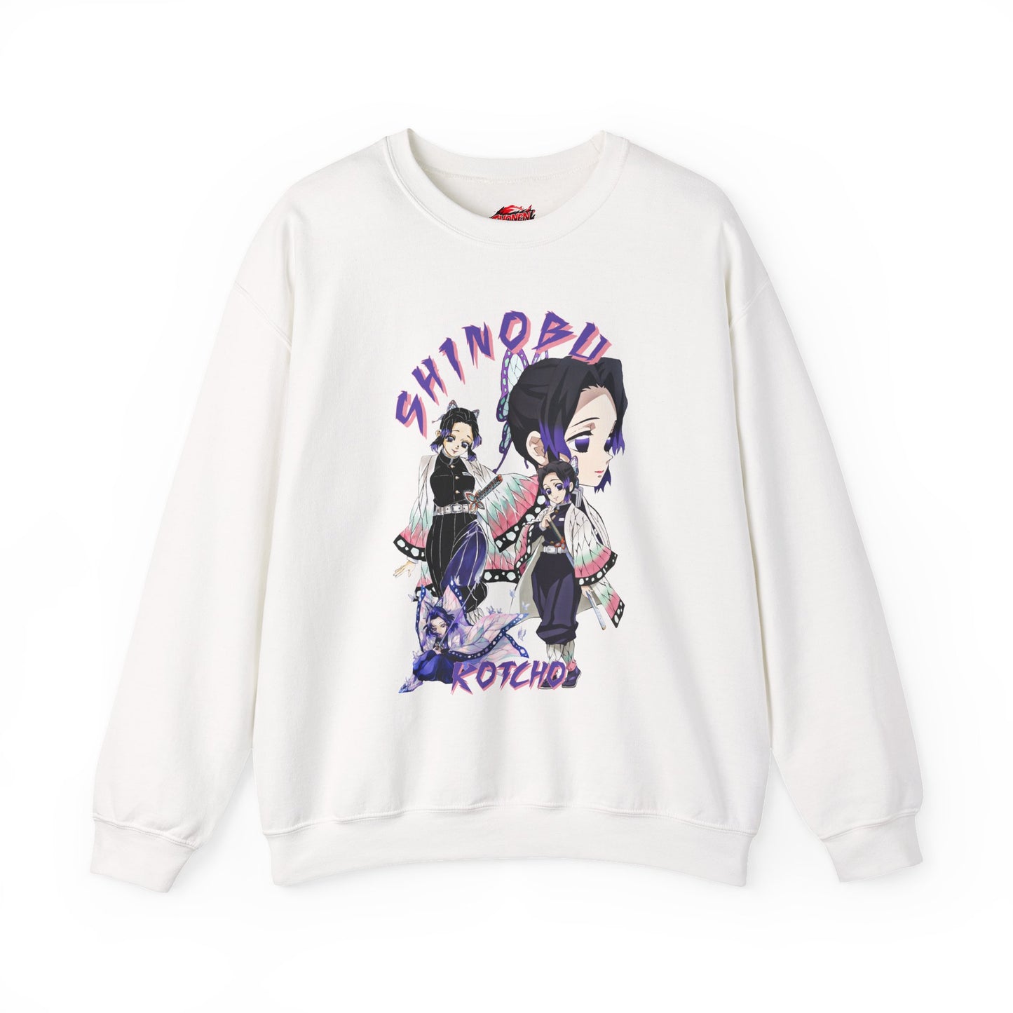 Shinobu Kocho Insect Hashira Crewneck | Anime-Inspired Streetwear
