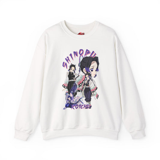 Shinobu Kocho Insect Hashira Crewneck | Anime-Inspired Streetwear