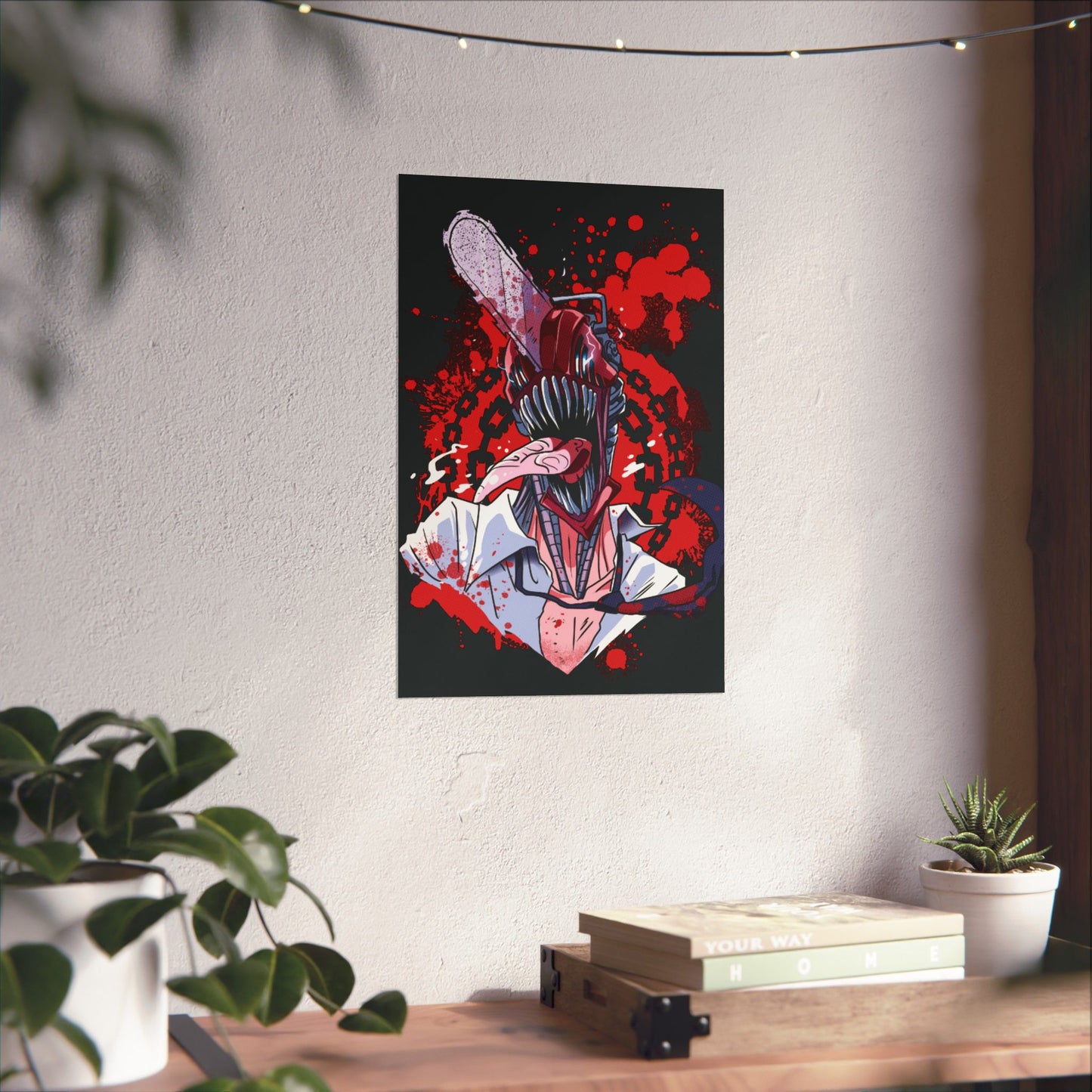 Chainsaw Devil Matte Vertical Poster | Anime-Inspired Wall Art