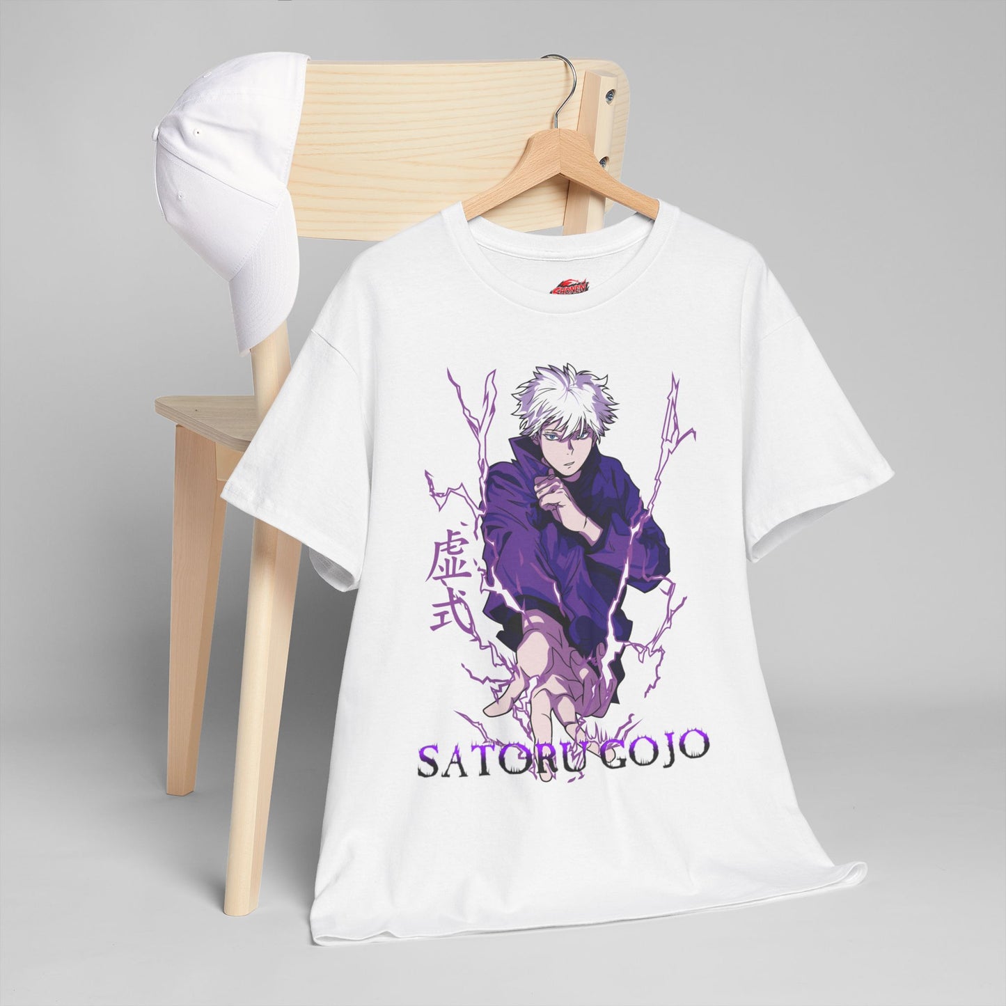 Satoru Gojo Hollow Purple II T-Shirt | Anime-Inspired Grphic Shirt | Strongest Sorcerer Streetwear Tee | Gojo Infinity Graphic Tee