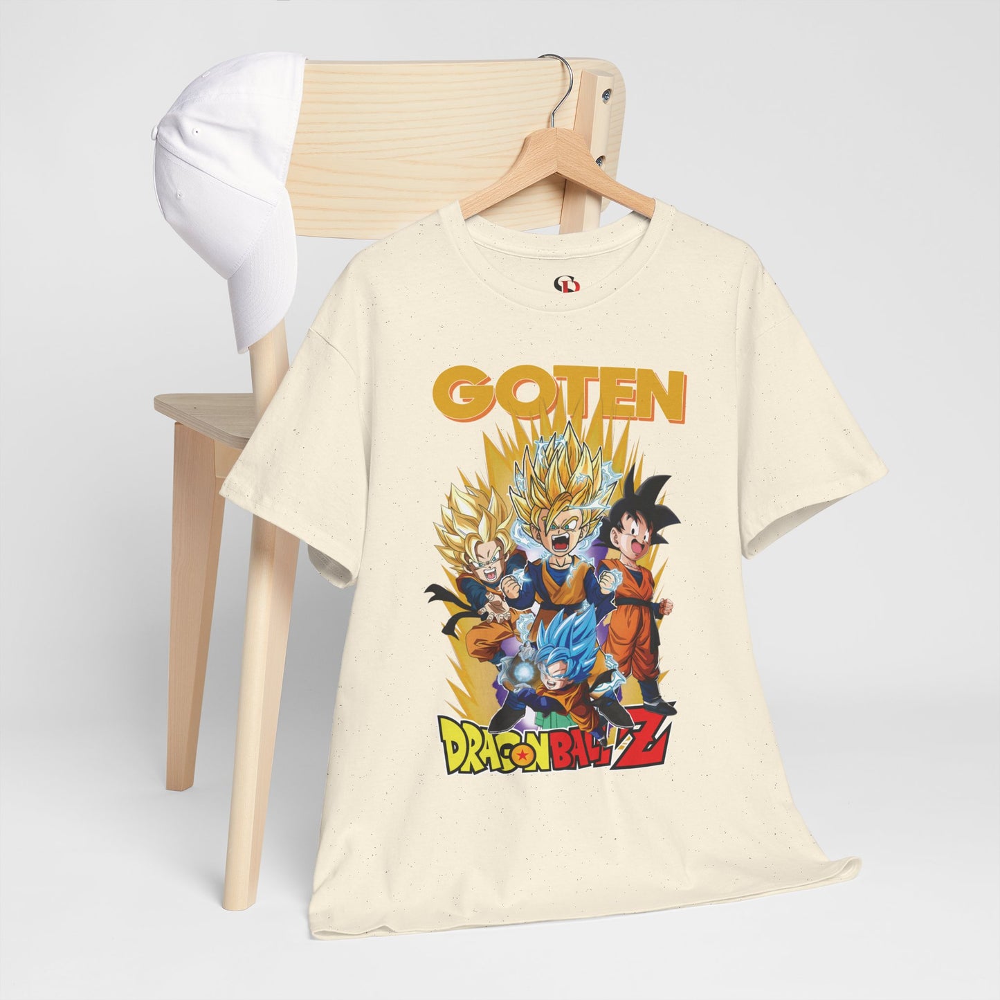 Goten “Next Gen Saiyan” Unisex Heavy Cotton T-Shirt | Dragon Ball Z Streetwear Tee