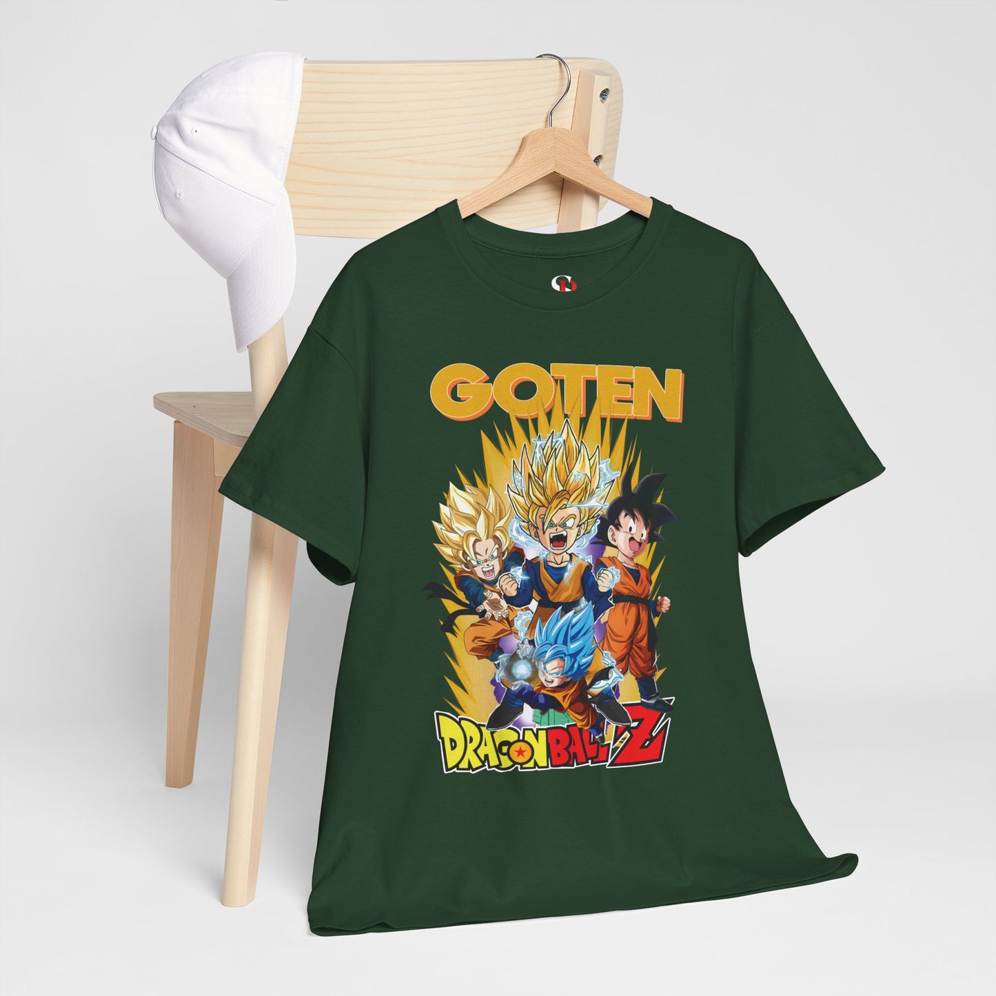 Goten “Next Gen Saiyan” Unisex Heavy Cotton T-Shirt | Dragon Ball Z Streetwear Tee