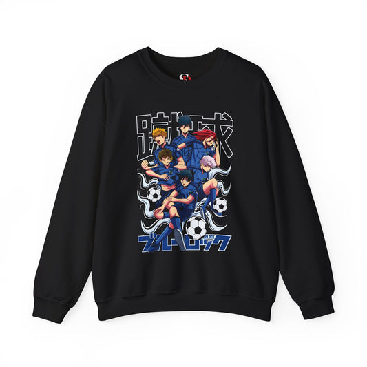 Blue Lock Team Z Unisex Heavy Blend Crewneck Sweatshirt | Soccer Anime Streetwear