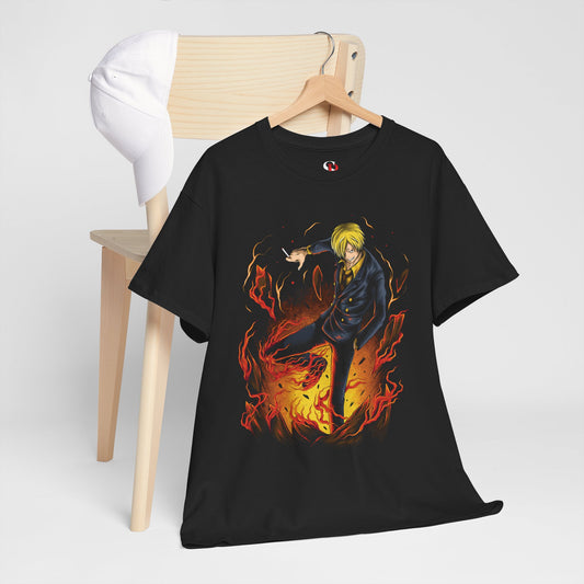 Ifrit Jambe Sanji Unisex Heavy Cotton T-Shirt