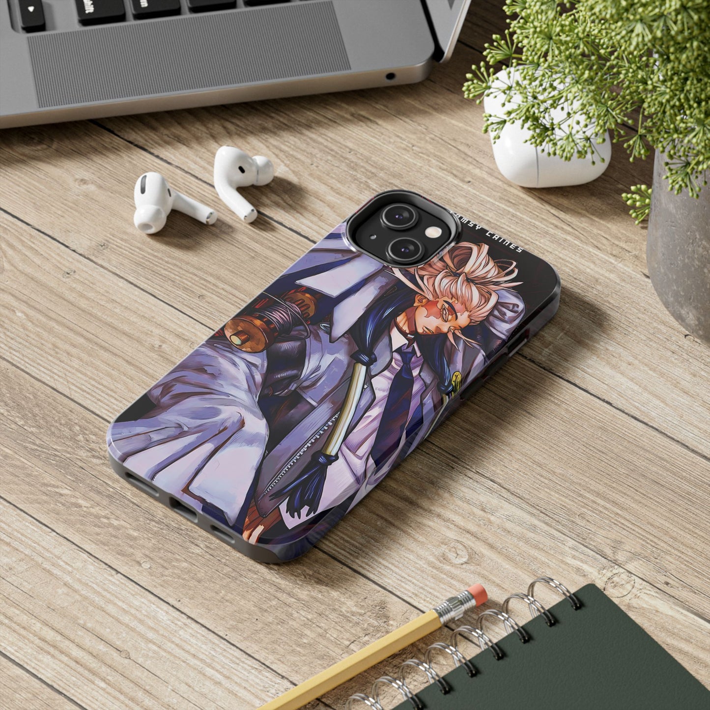 Tamsy Caines Double Layered Phone Case | Anime-Inspired Protective Case