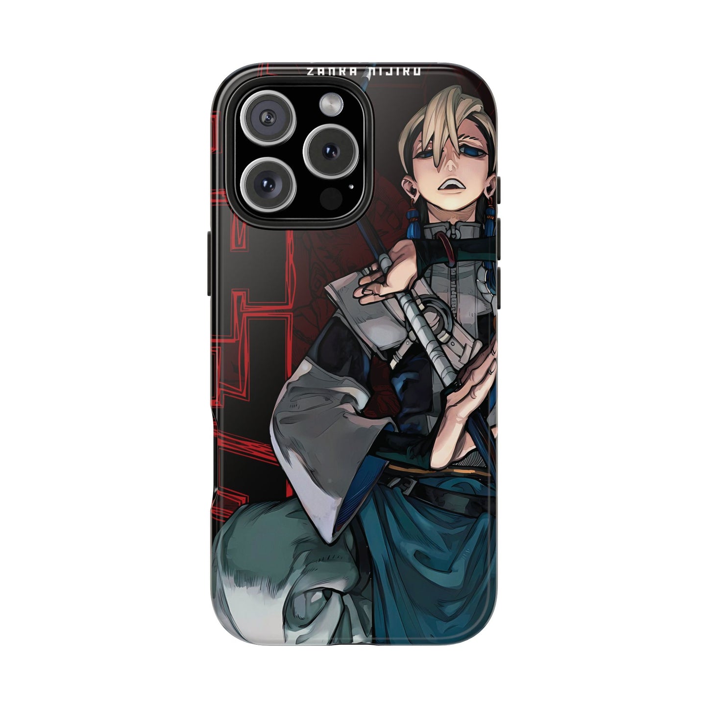 Zanka Nijiku Personalizable Double Layered Phone Case | Anime-Inspired Protective Case for IPhone & Samsung