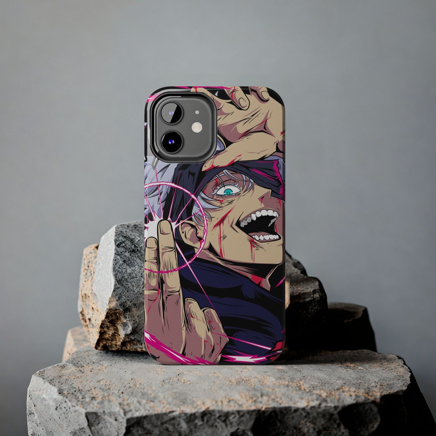 Satoru Gojo Phone Case | Reversal Red Anime-Inspired Protective Case | iPhone & Samsung Otaku Manga Cover