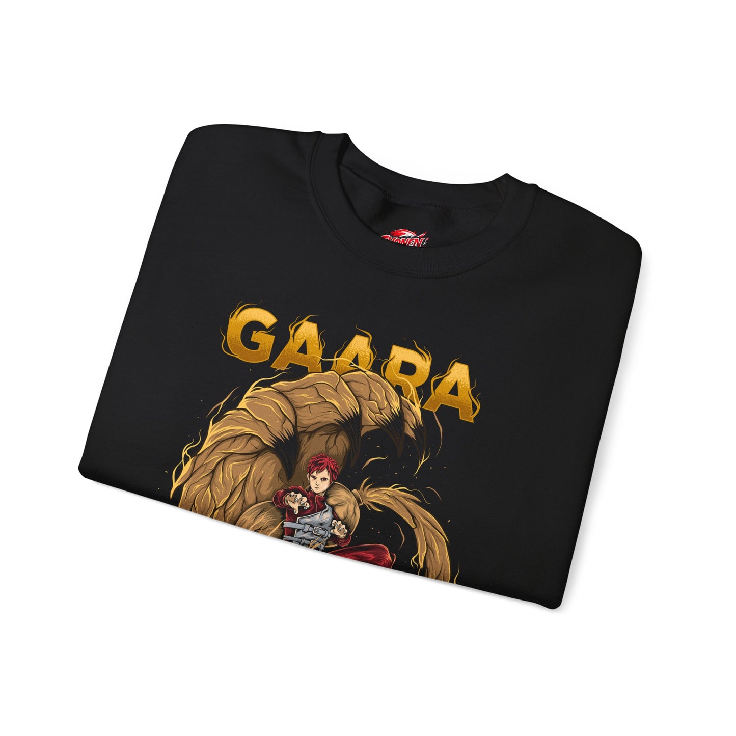 Gaara Sand Coffin Crewneck | Anime-Inspired Streetwear Graphic Sweatshirt | Kazekage Graphic Sweater | Otaku Manga Pullover