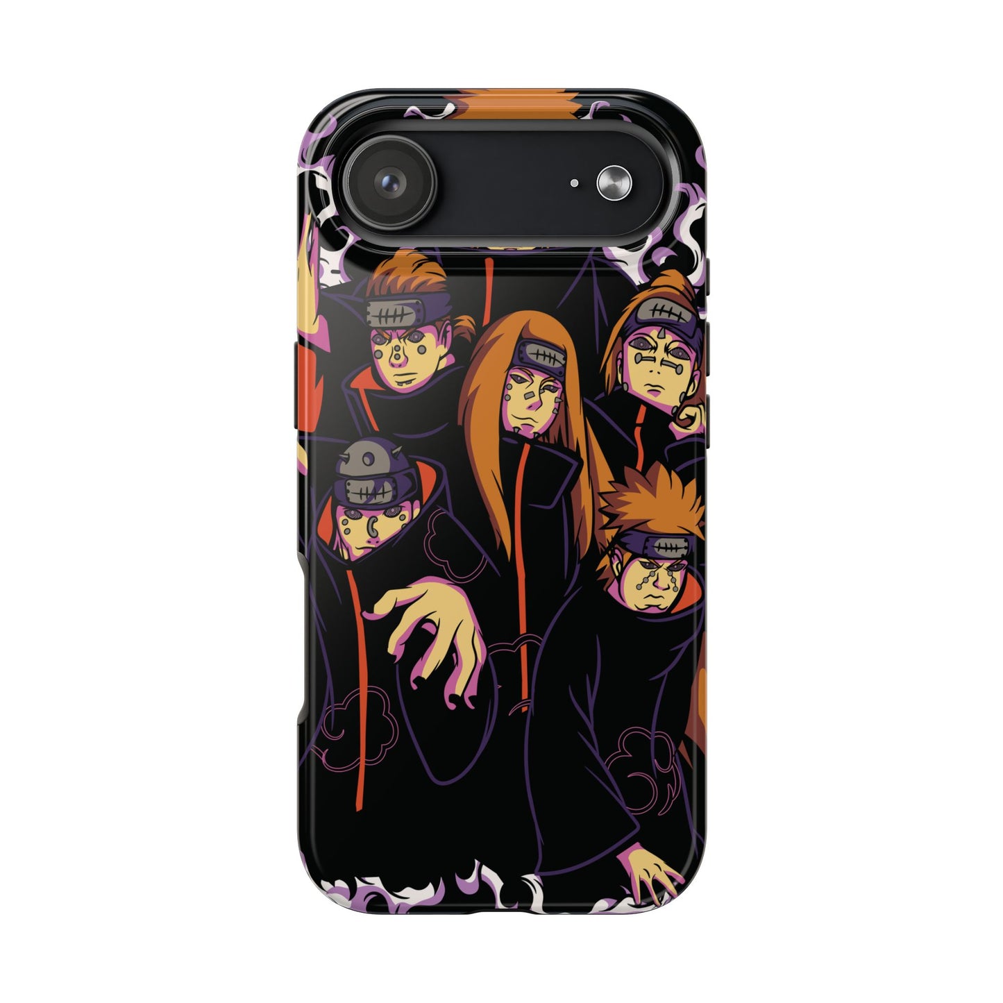 Akatsuki Six Paths of Pain Phone Case | Anime-Inspired Protective Case | Rinnegan Villain iPhone & Samsung Cover | Otaku Manga Case