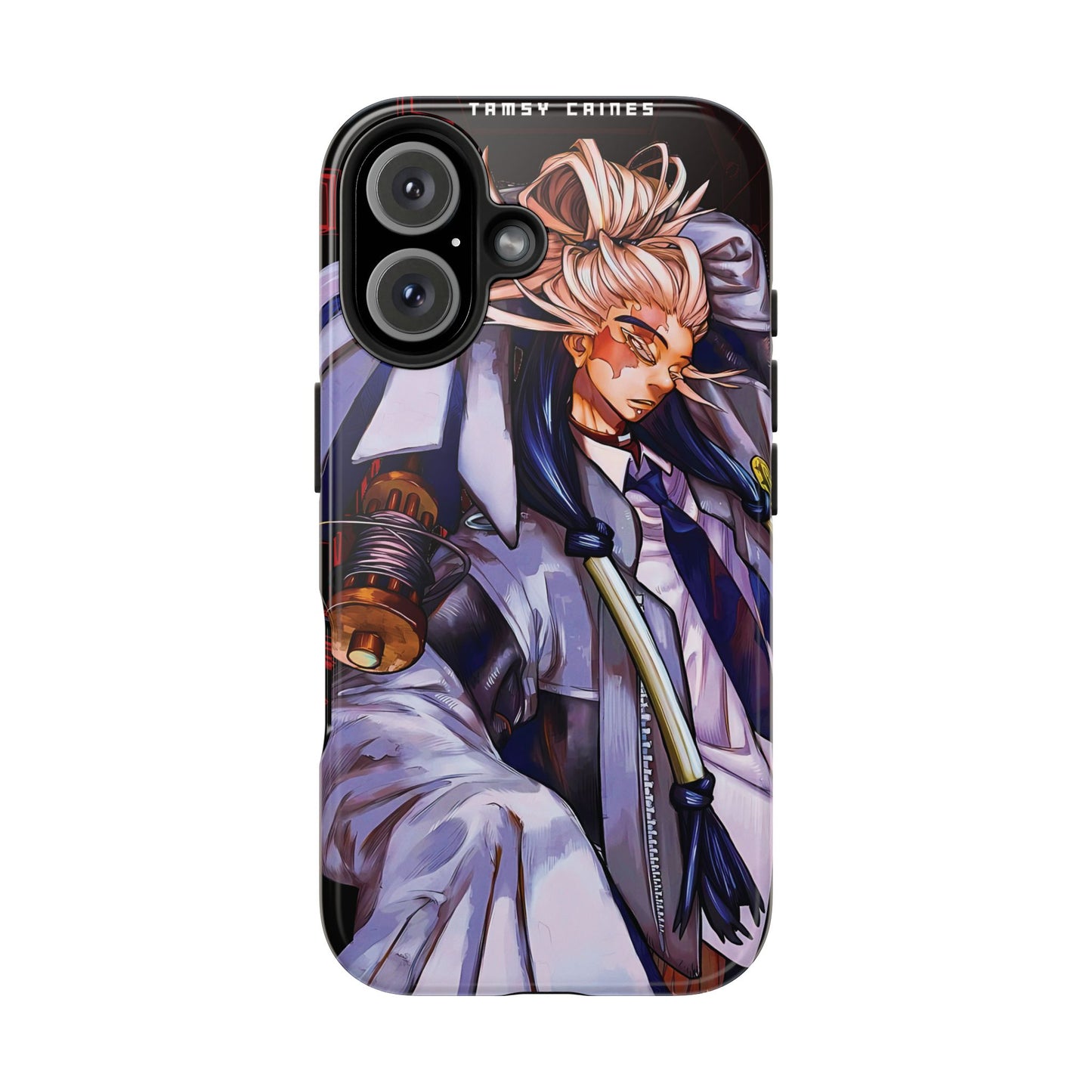 Tamsy Caines Double Layered Phone Case | Anime-Inspired Protective Case