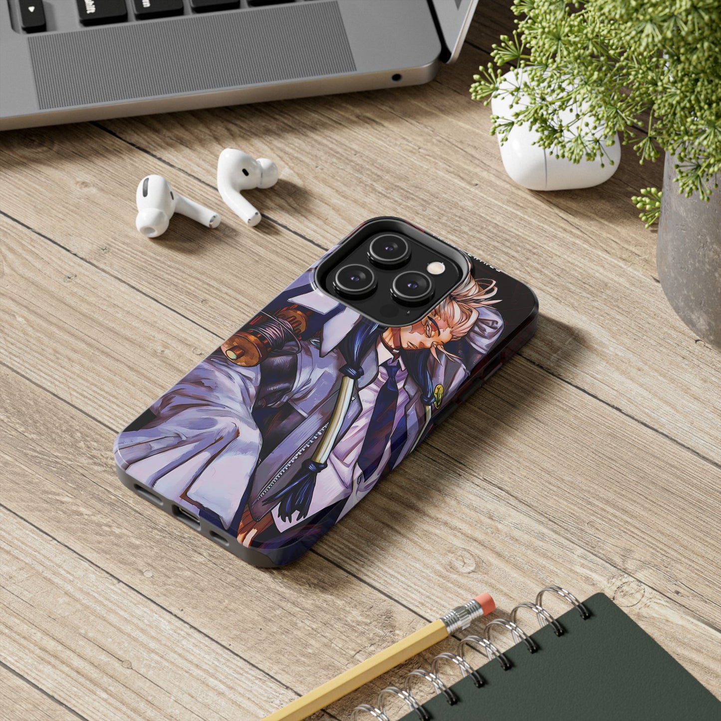 Tamsy Caines Double Layered Phone Case | Anime-Inspired Protective Case