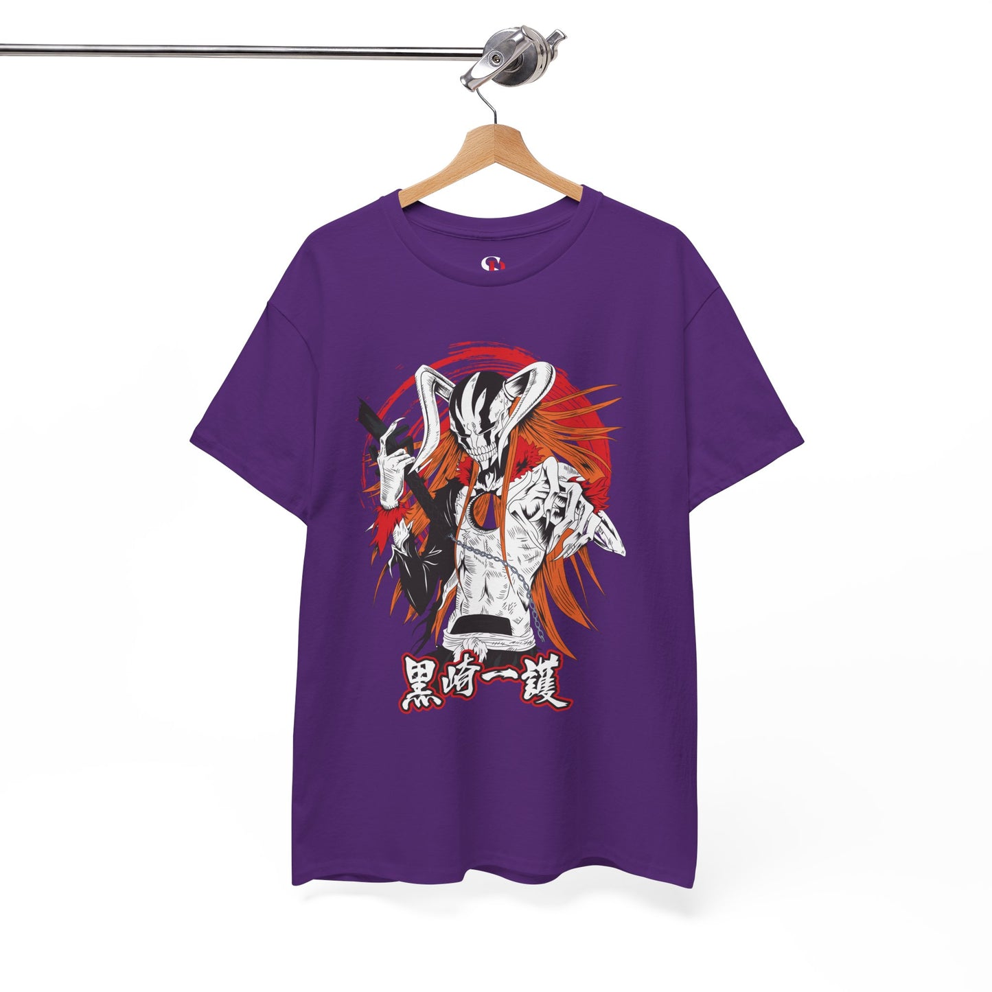 Ichigo Vasto Lorde Unisex Heavy Cotton T-Shirt | Bleach Anime Streetwear Tee