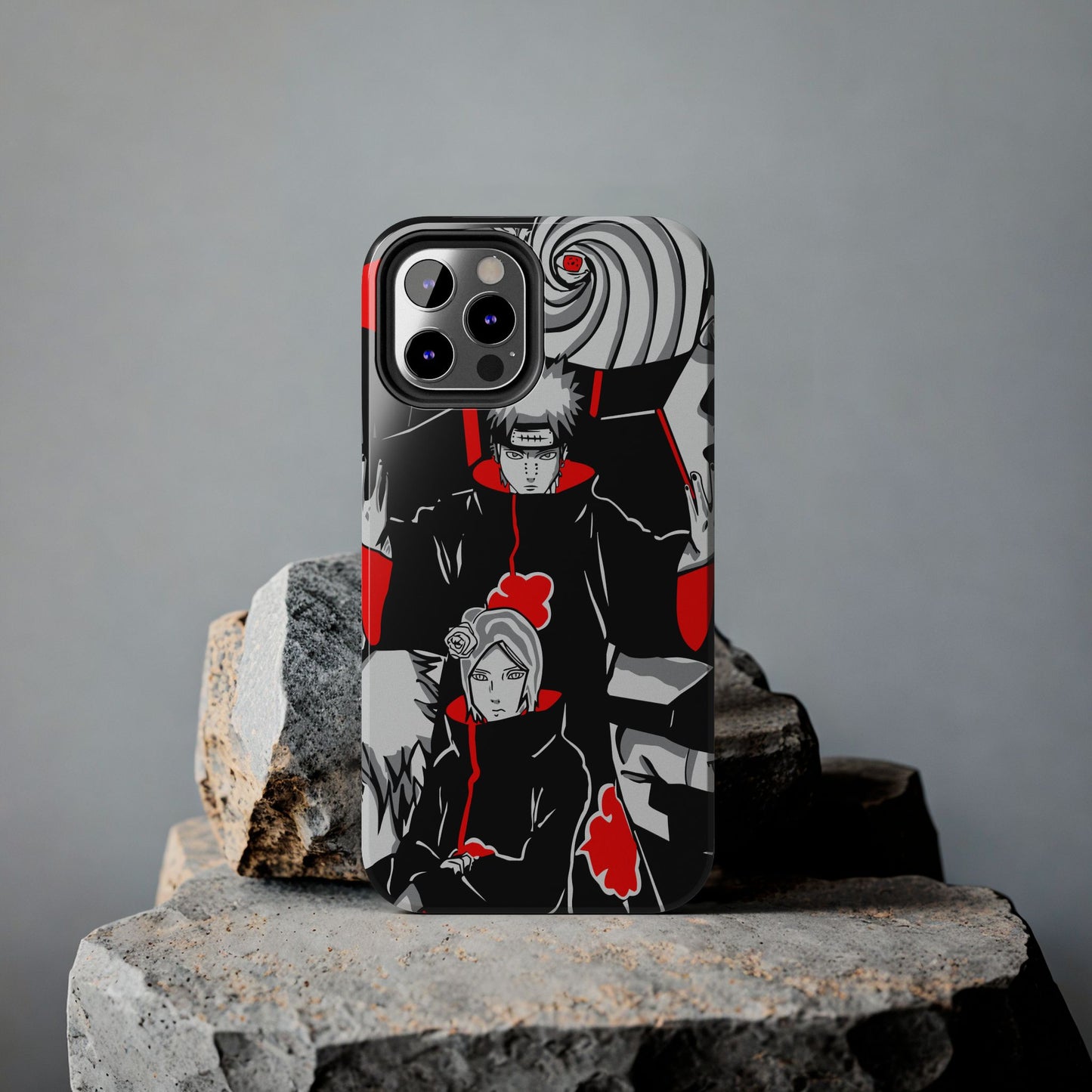 Akatsuki Phone Case | Anime-Inspired Protective Case | Double Layered iPhone & Samsung Cover | Otaku Manga Case