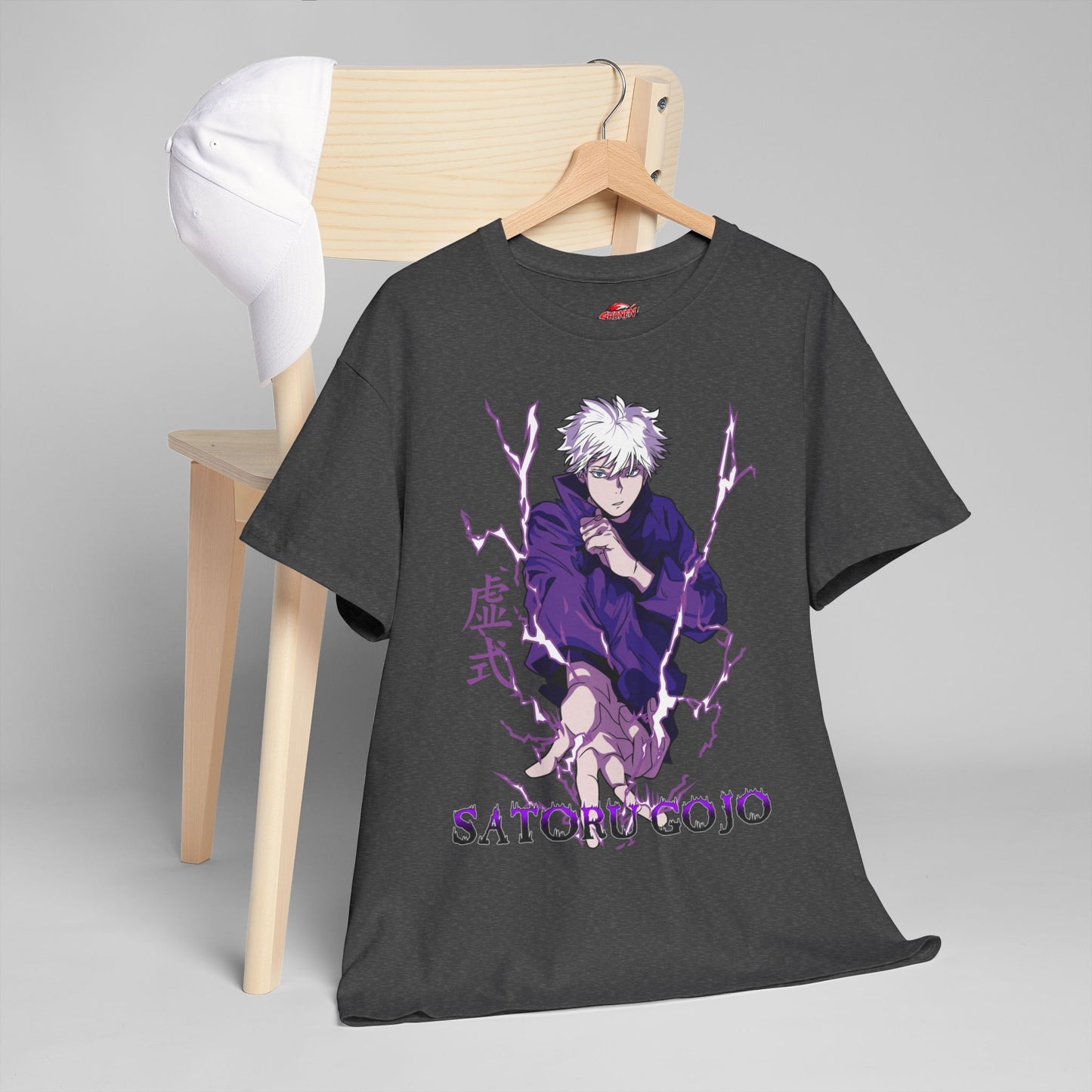 Satoru Gojo Hollow Purple II T-Shirt | Anime-Inspired Grphic Shirt | Strongest Sorcerer Streetwear Tee | Gojo Infinity Graphic Tee