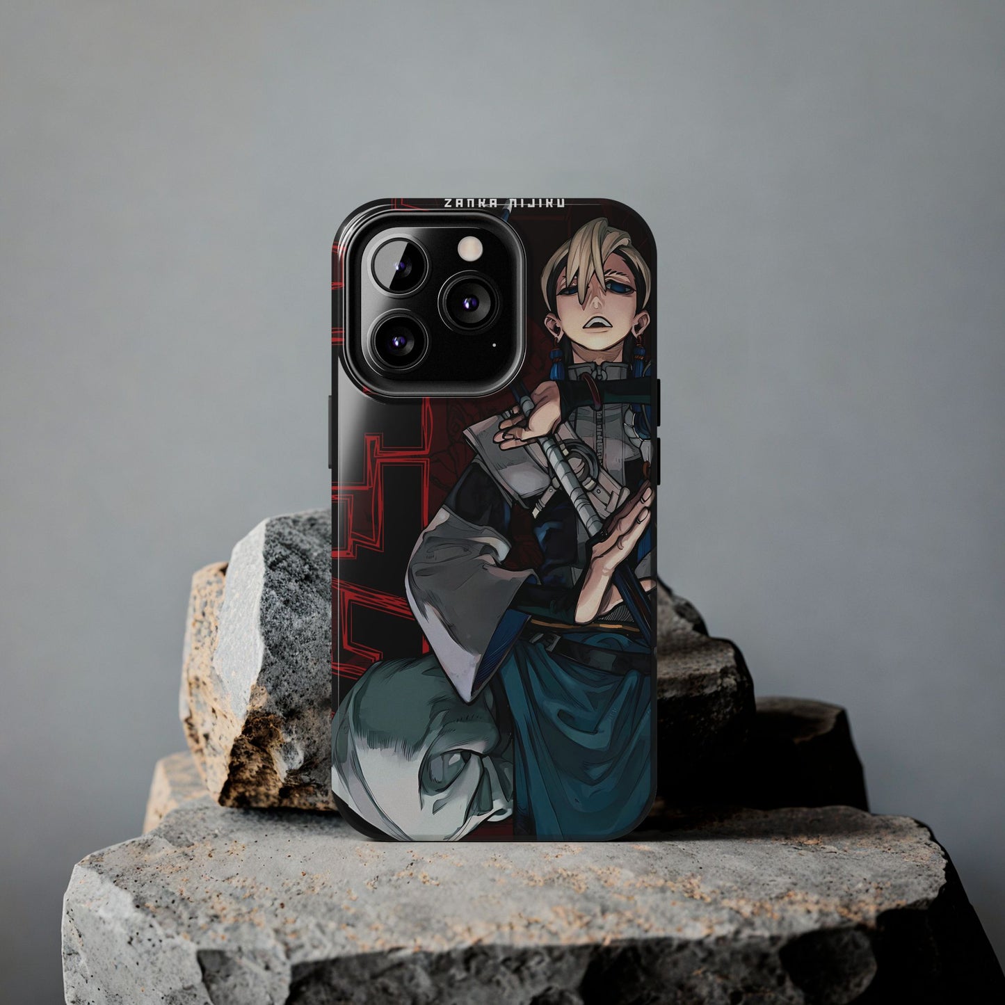 Zanka Nijiku Personalizable Double Layered Phone Case | Anime-Inspired Protective Case for IPhone & Samsung