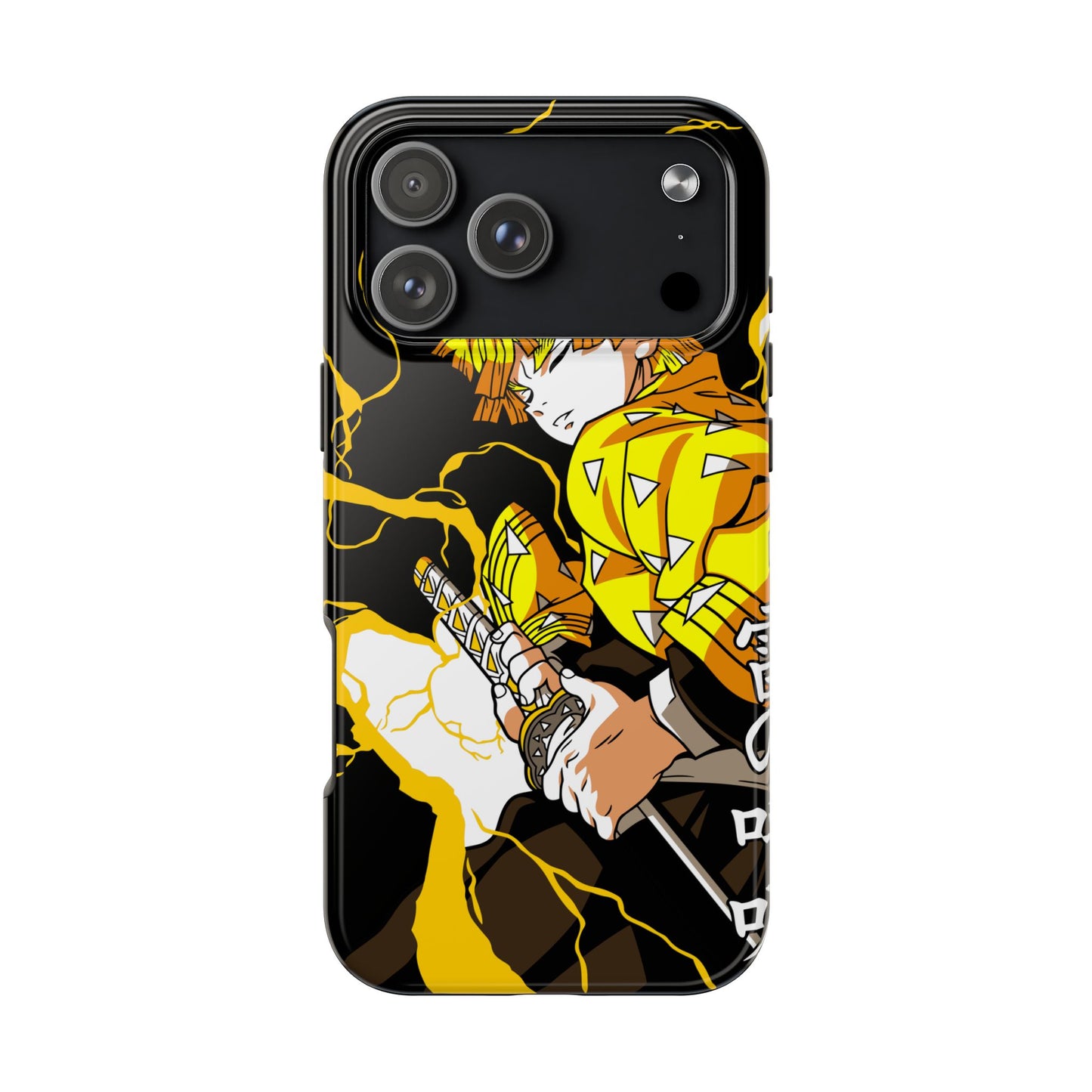 Sleeping Zenitsu Anime Phone Case | Anime-Inspired Protective Cover | Double Layer Otaku Case