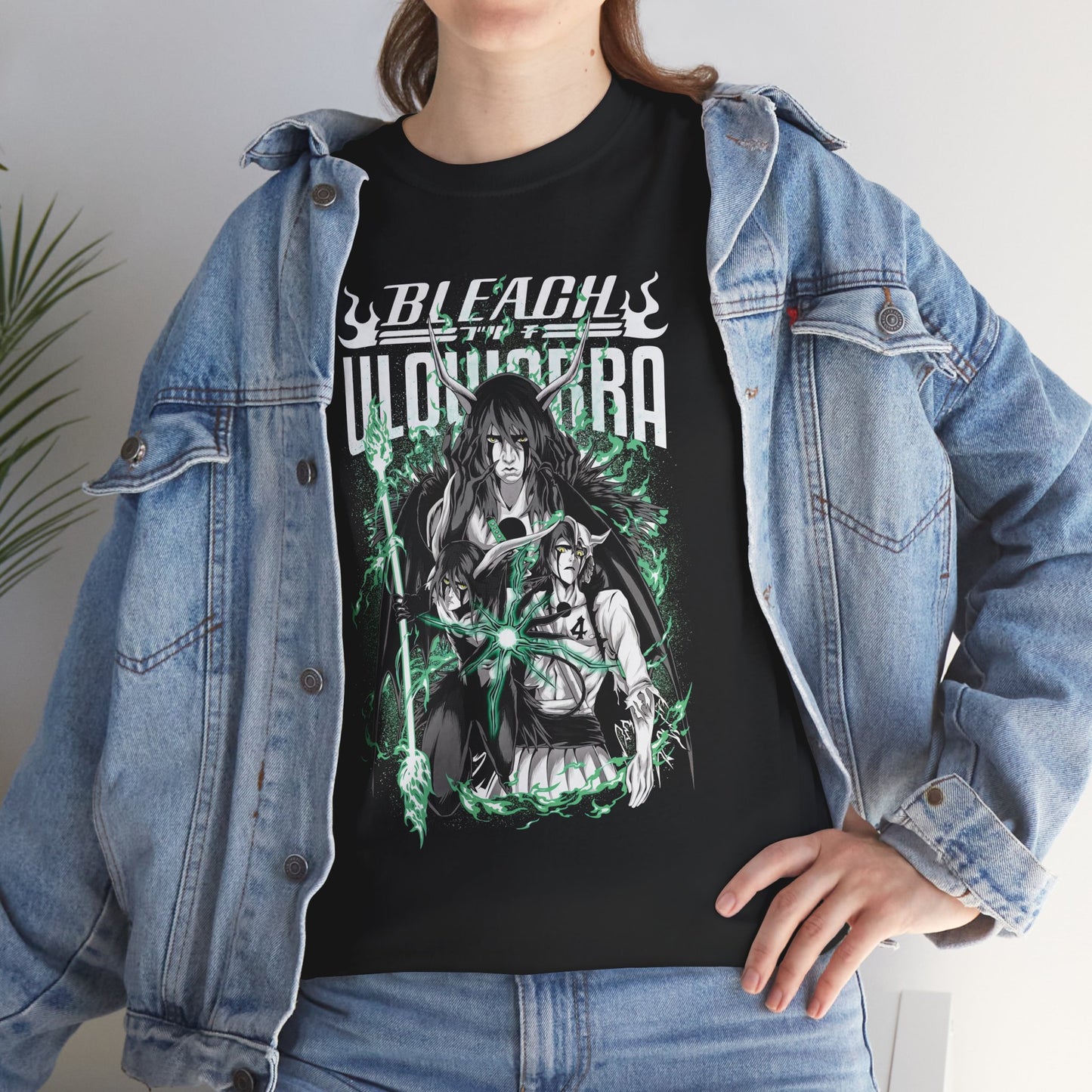 Ulquiorra Cifer Unisex Heavy Cotton T-Shirt | Bleach Espada Anime Streetwear