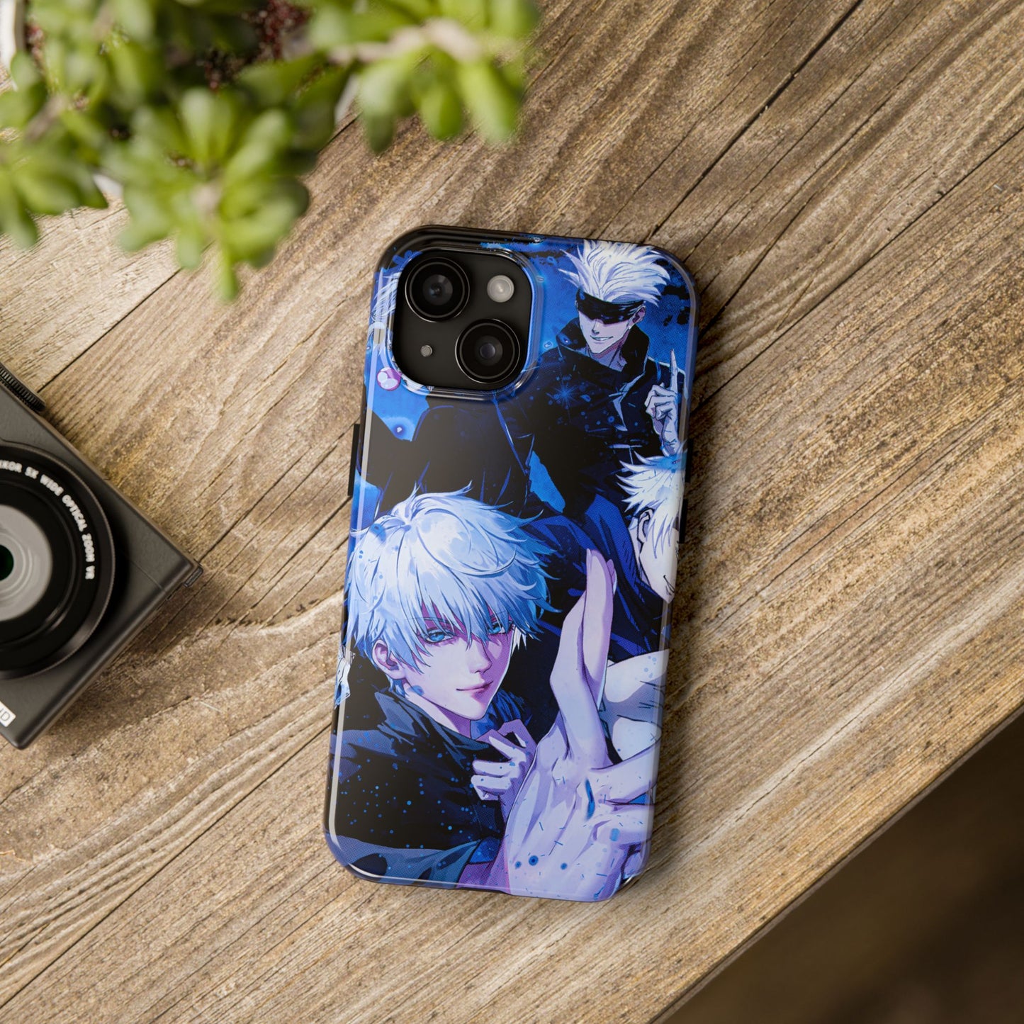 4 Styles of Gojo Phone Case | Anime-Inspired Protective Case | Satoru Gojo iPhone & Samsung Cover | Otaku Manga Case