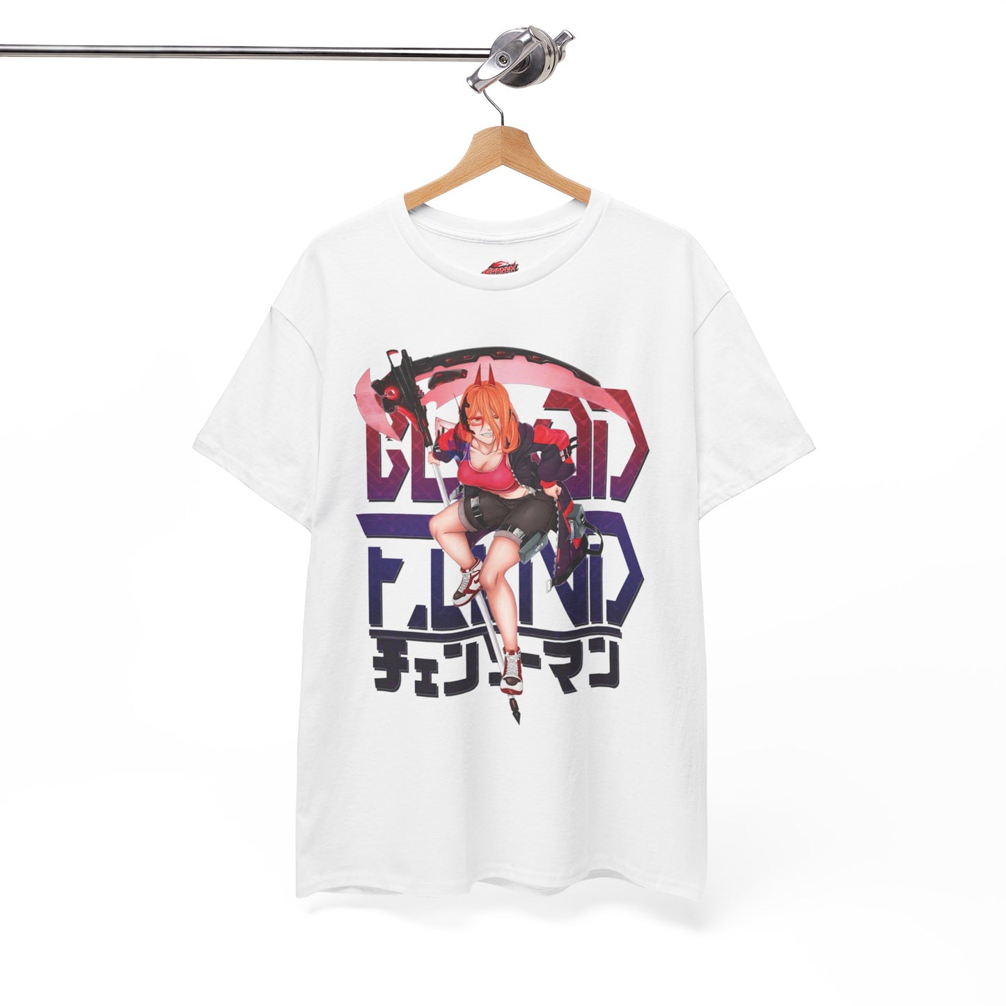 Blood Fiend Power III Unisex Heavy Cotton T-Shirt | Anime-Inspired Streetwear Tee