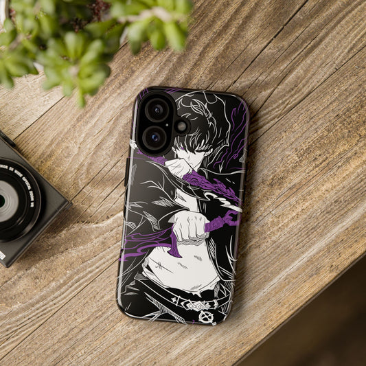 Sung Jinwoo Twin Daggers Double Layered Phone Case