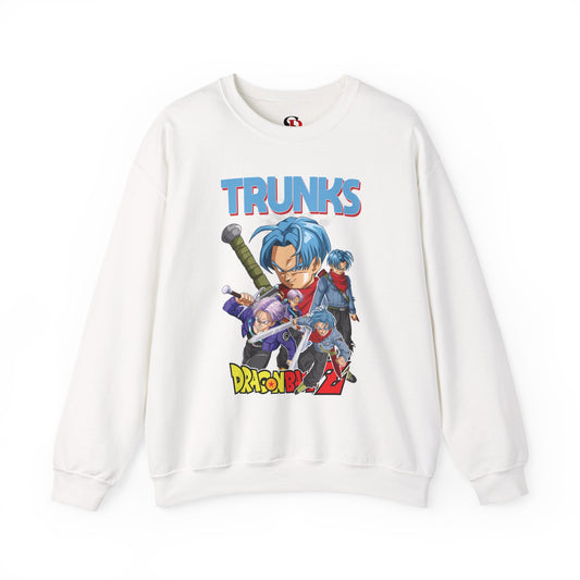 Trunks “Time Warrior” Unisex Heavy Crewneck | Dragon Ball Z Streetwear Sweatshirt