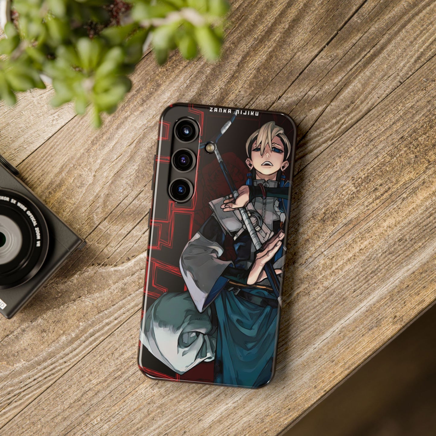 Zanka Nijiku Personalizable Double Layered Phone Case | Anime-Inspired Protective Case for IPhone & Samsung