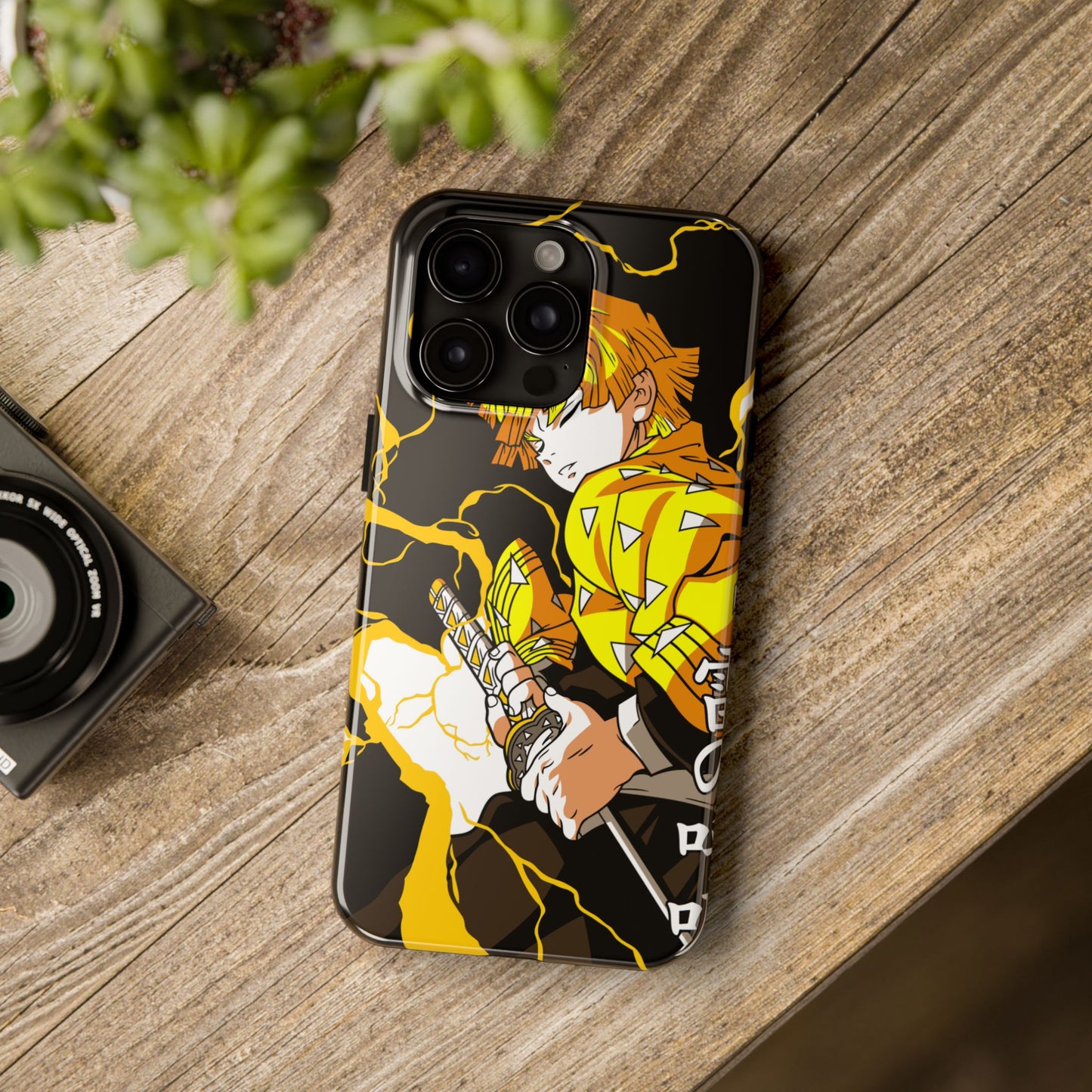 Sleeping Zenitsu Anime Phone Case | Anime-Inspired Protective Cover | Double Layer Otaku Case