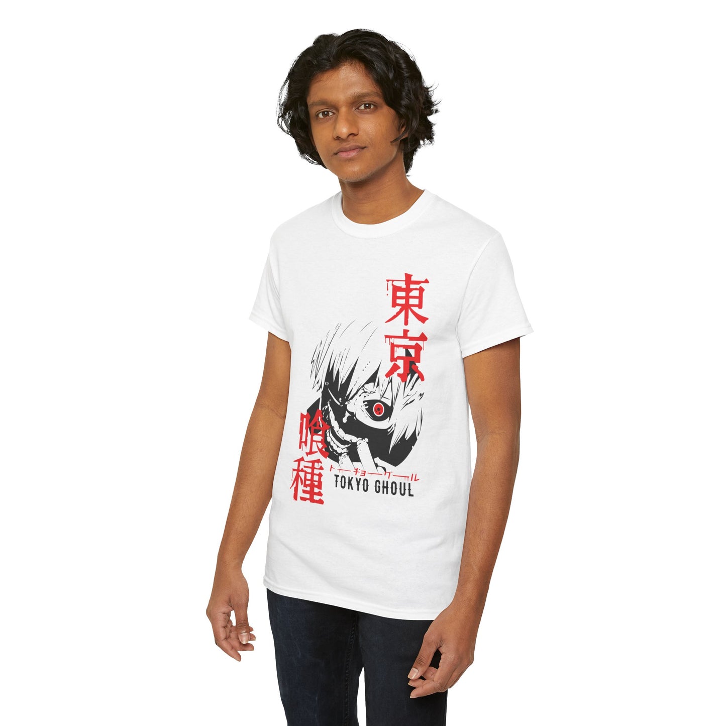 The One Eyed King II Unisex Heavy Cotton T-Shirt | Anime Graphic Tee | Anime-Inspired Otaku Shirt