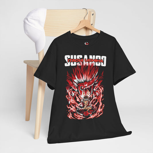 Itachi Flame Susanoo Unisex Heavy Cotton T-Shirt