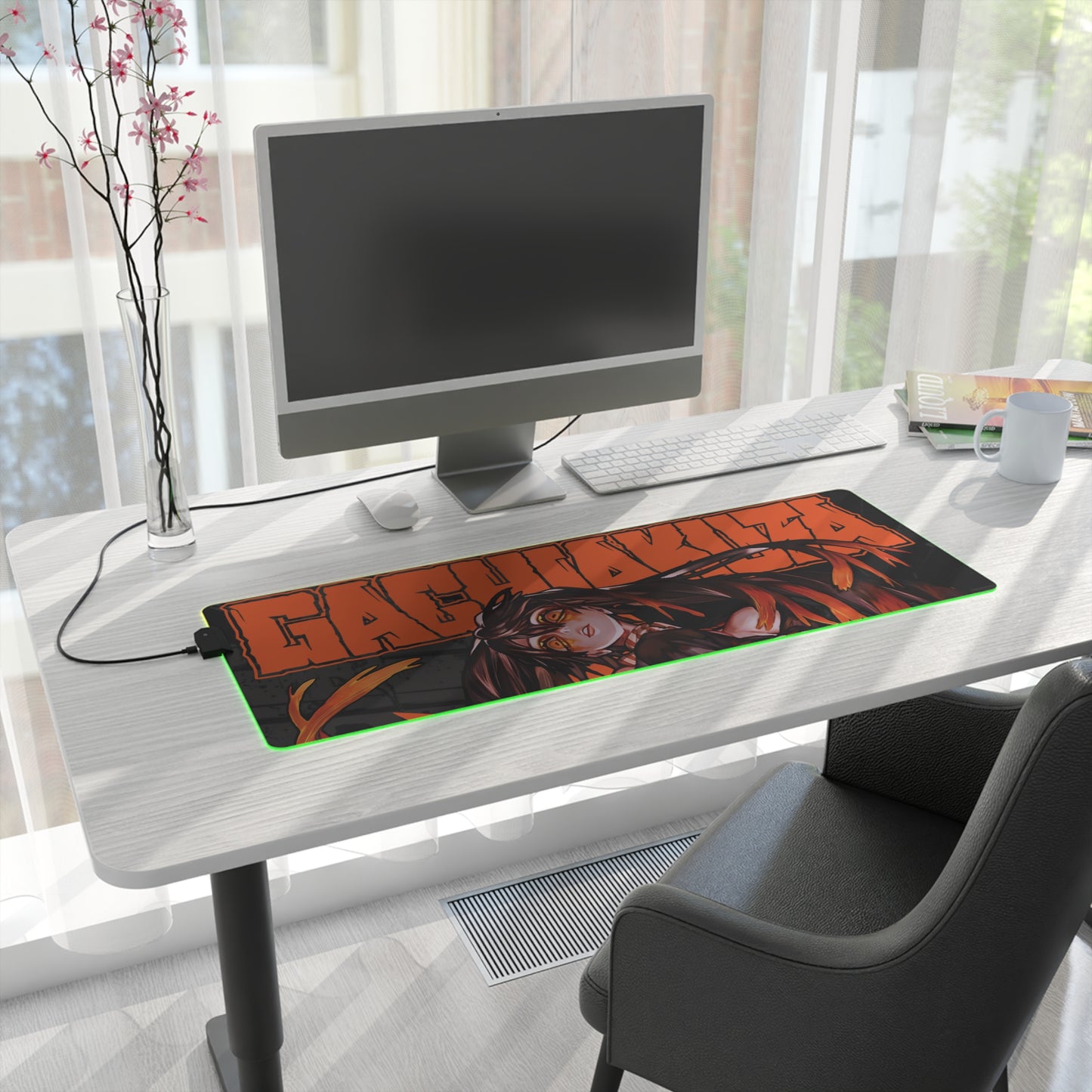Amo Empool II LED Gaming Mouse Pad | Anime-Inspired Desk Mat
