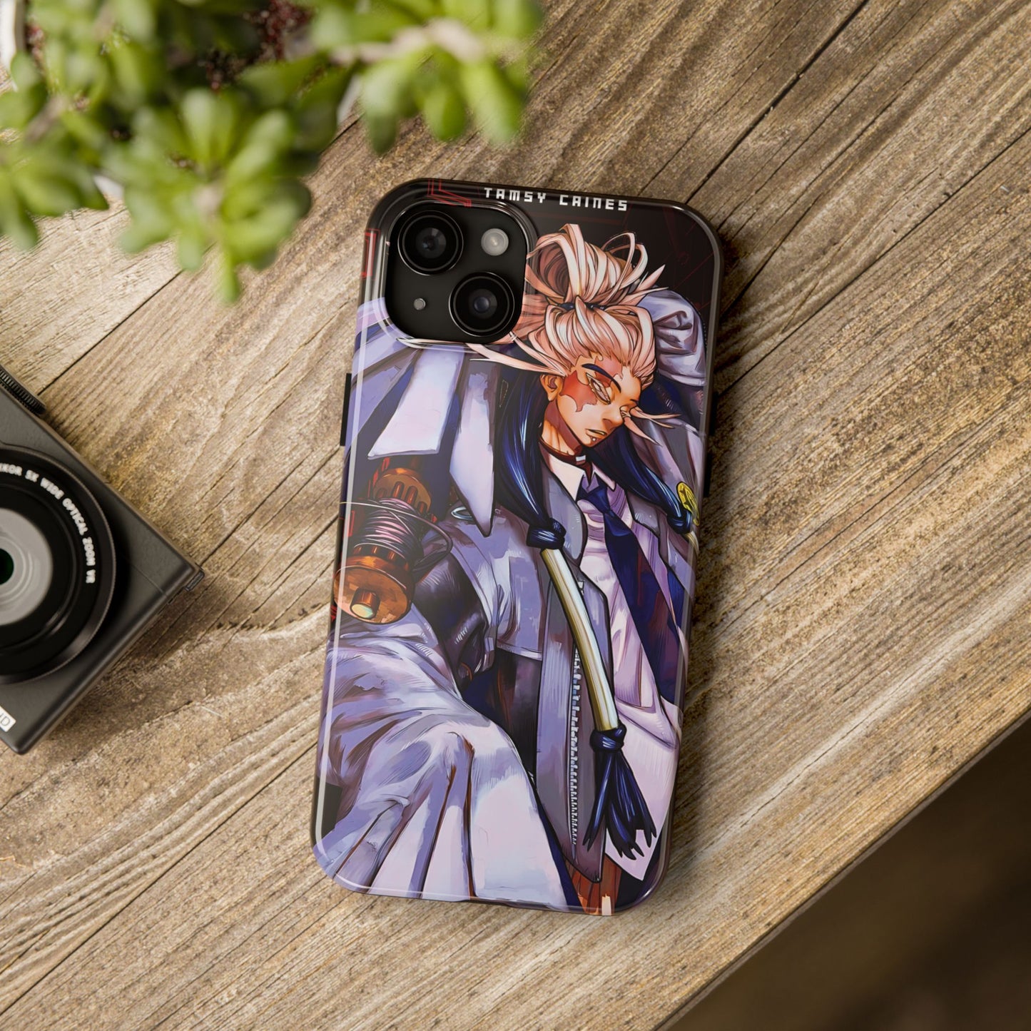 Tamsy Caines Double Layered Phone Case | Anime-Inspired Protective Case