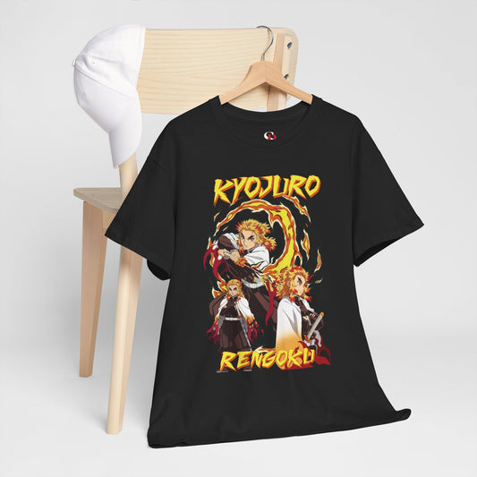 Kyojuro Rengoku Flame Hashira T-Shirt | Demon Slayer Anime Streetwear Tee