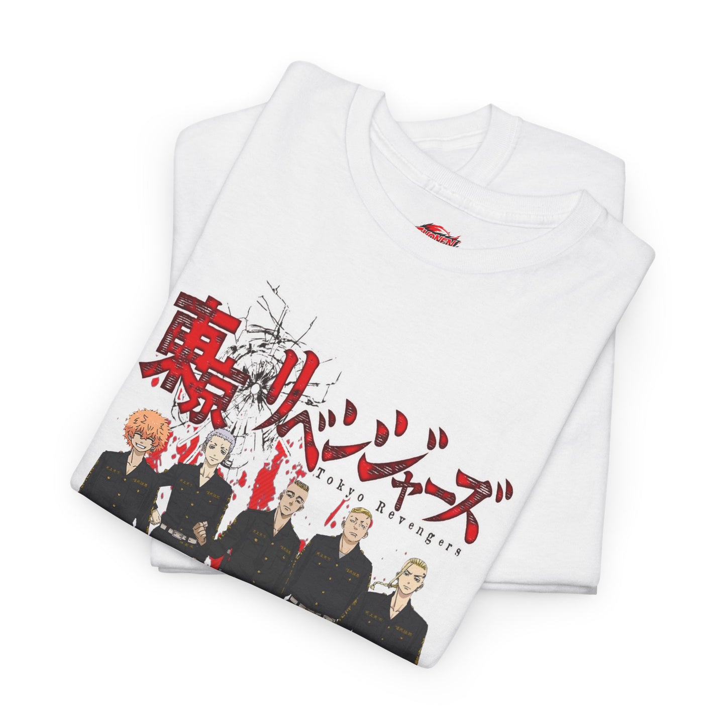 Toman Gang Elites Unisex Heavy Cotton T-Shirt | Anime-Inspired Streetwear Graphic Tee