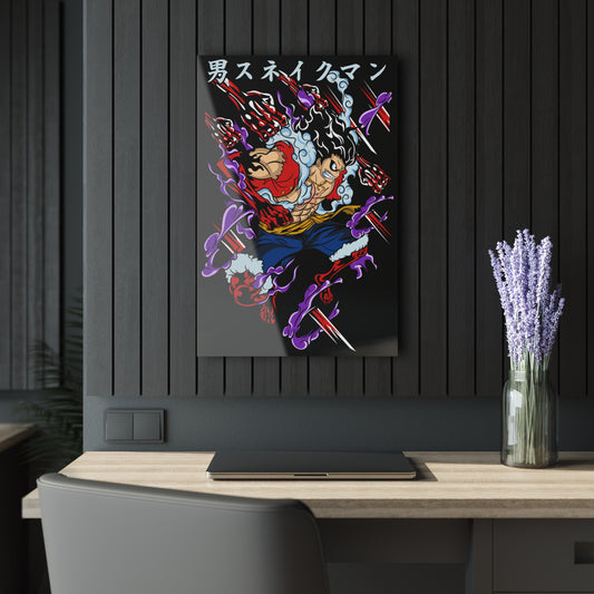Luffy Gear 4 Gum Gum Gatling Acrylic Print