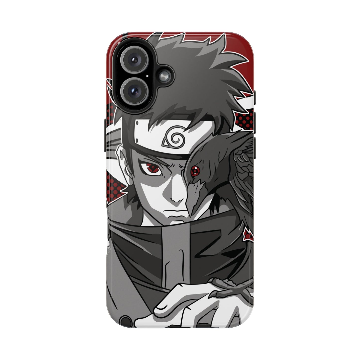 Shisui Uchiha Kotoamatsukami Phone Case | Anime-Inspired Protective Case | Mangekyo Sharingan iPhone & Samsung Cover | Otaku Manga Case