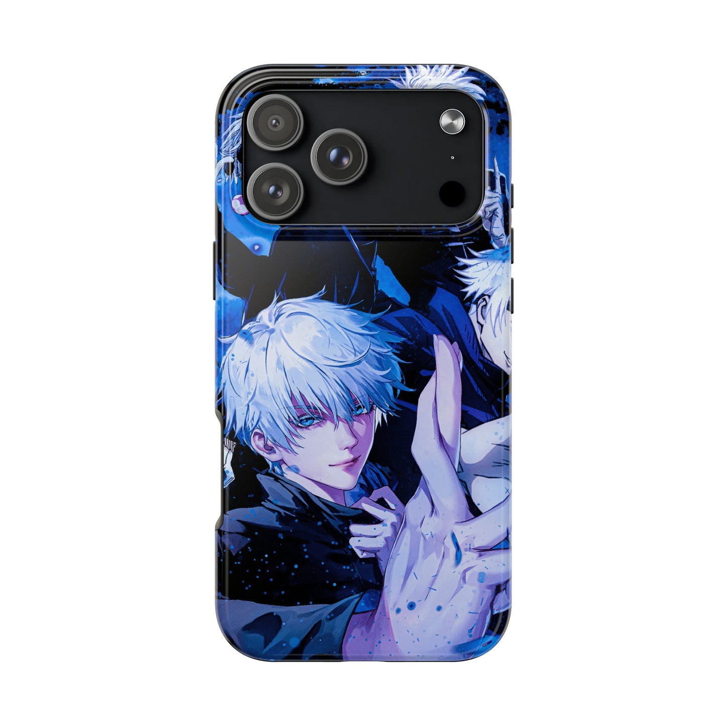 4 Styles of Gojo Phone Case | Anime-Inspired Protective Case | Satoru Gojo iPhone & Samsung Cover | Otaku Manga Case