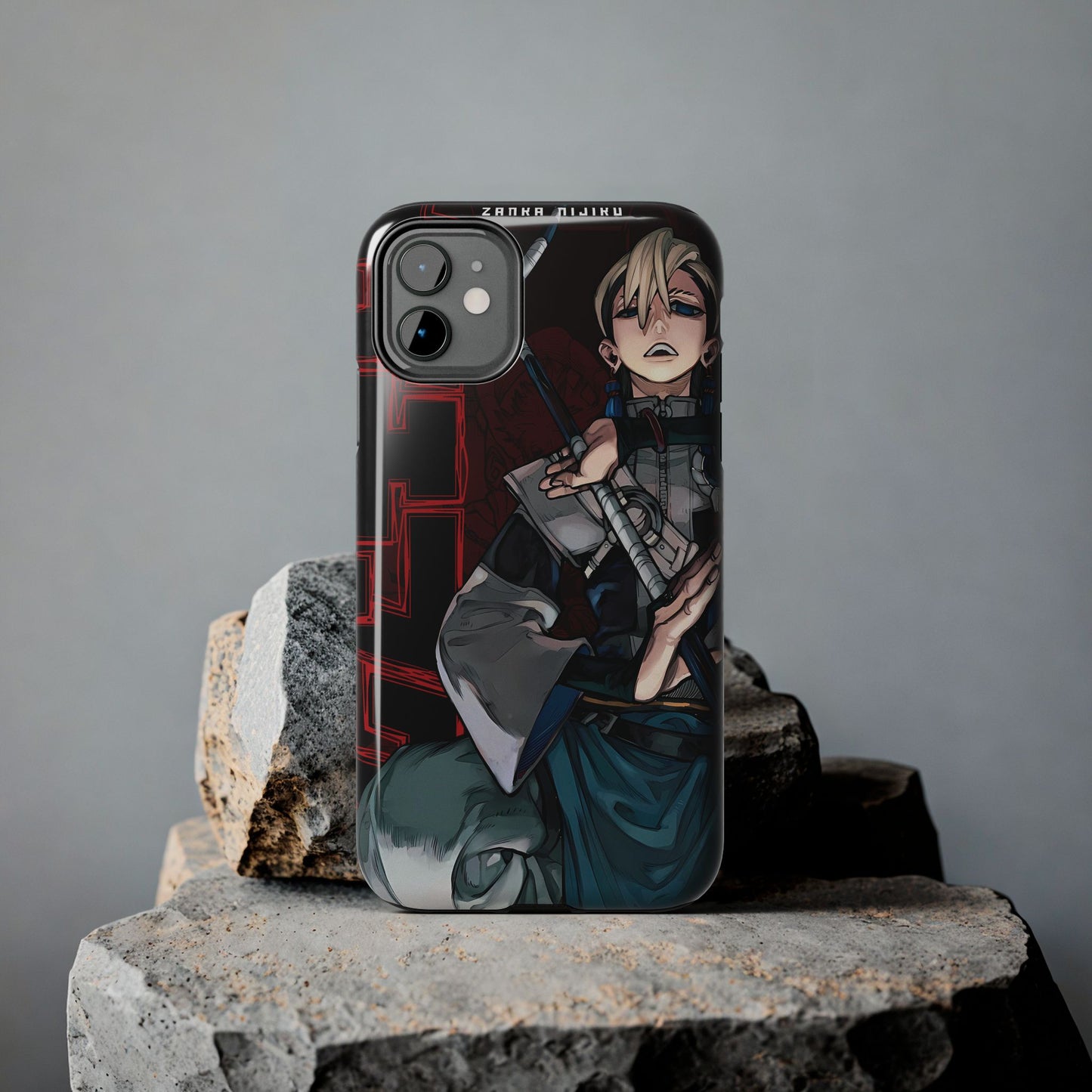 Zanka Nijiku Personalizable Double Layered Phone Case | Anime-Inspired Protective Case for IPhone & Samsung