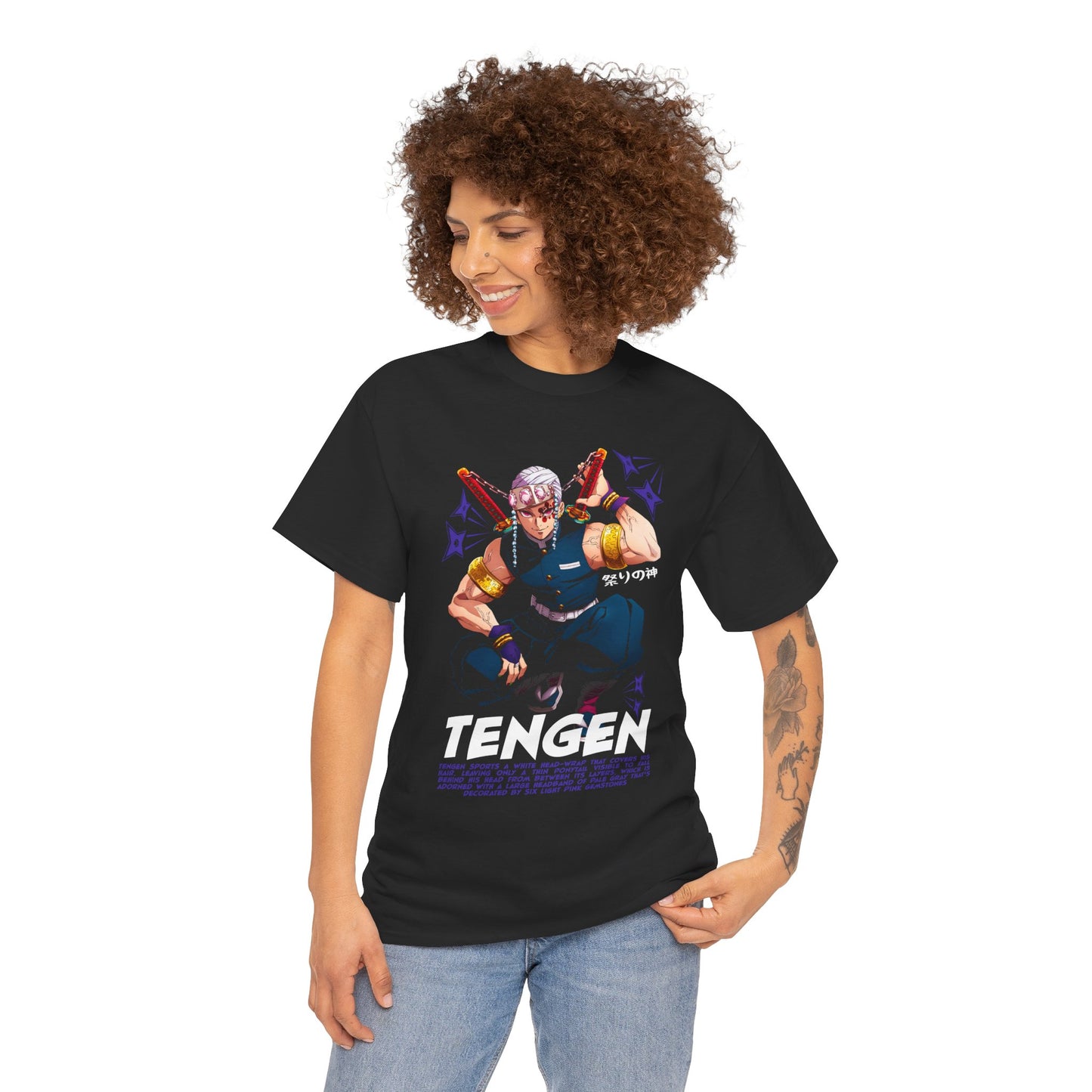 Tengen Uzui II T-Shirt | Sound Hashira Anime-Inspired Grapgic Tee
