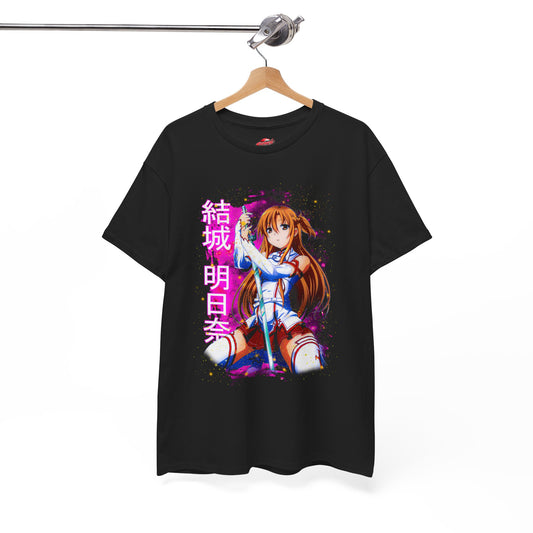 Asuna Lightning Flash T-Shirt Anime Graphic Tee – Anime-Inspired Graphic Shirt | Unisex Heavy Cotton Otaku Streetwear Gift