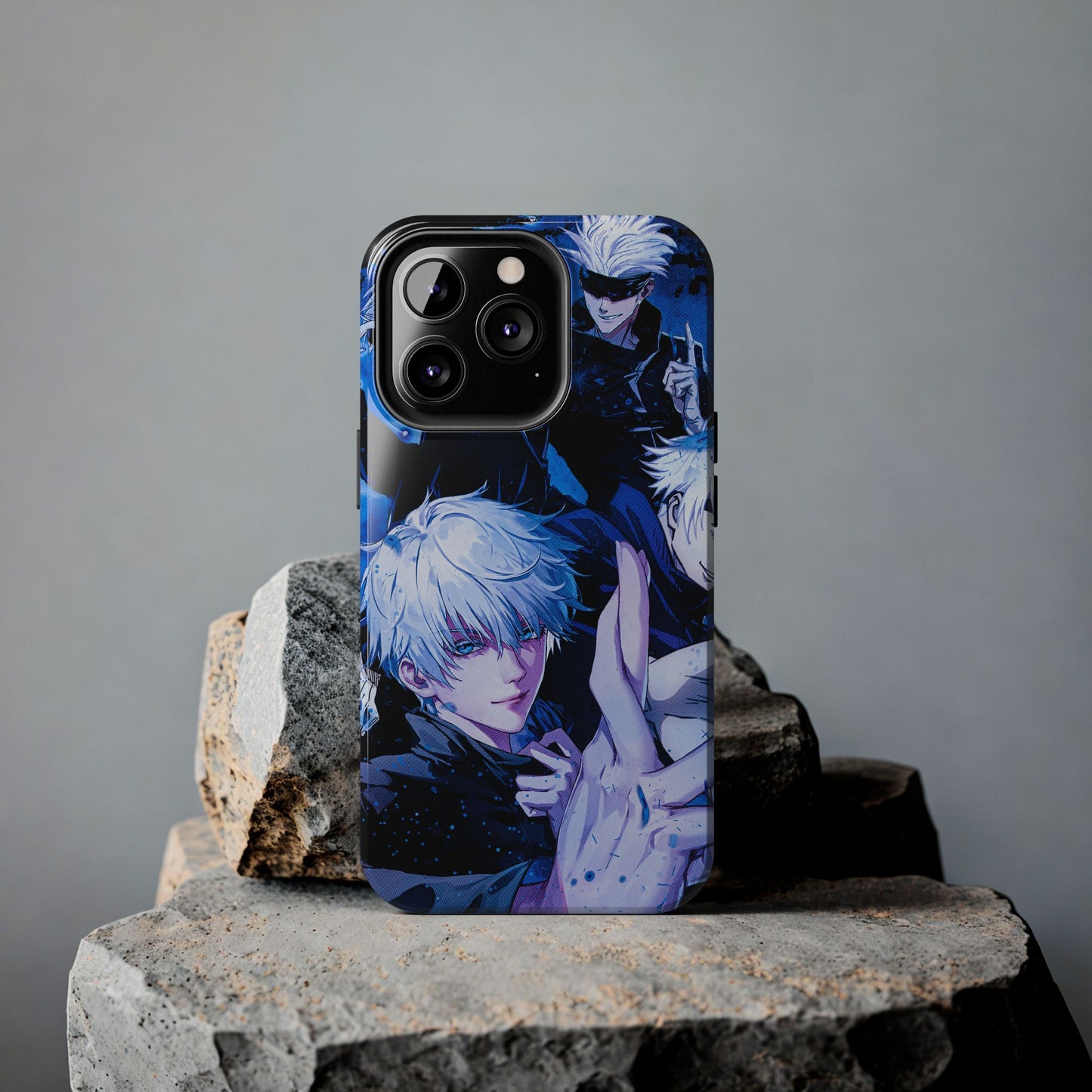 4 Styles of Gojo Phone Case | Anime-Inspired Protective Case | Satoru Gojo iPhone & Samsung Cover | Otaku Manga Case