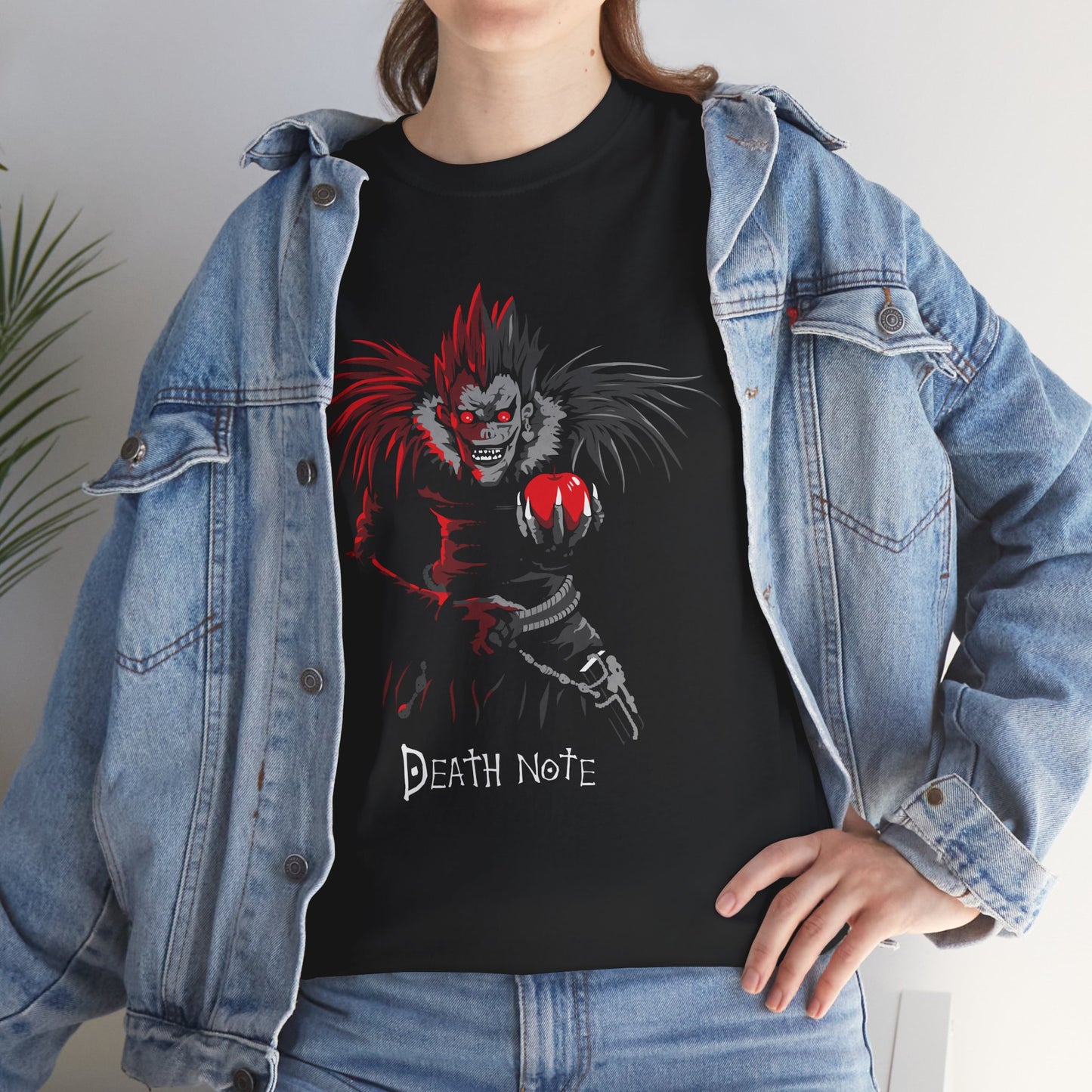 Ryuk Unisex Heavy Cotton T-Shirt | Anime-Inspired Streetwear Tee