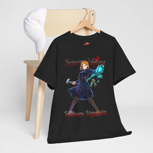 Nobara Kugisaki II Unisex Heavy Cotton T-Shirt | Anime-Inspired Streetwear Graphic Tee | Anime Sorcerer Graphic Shirt