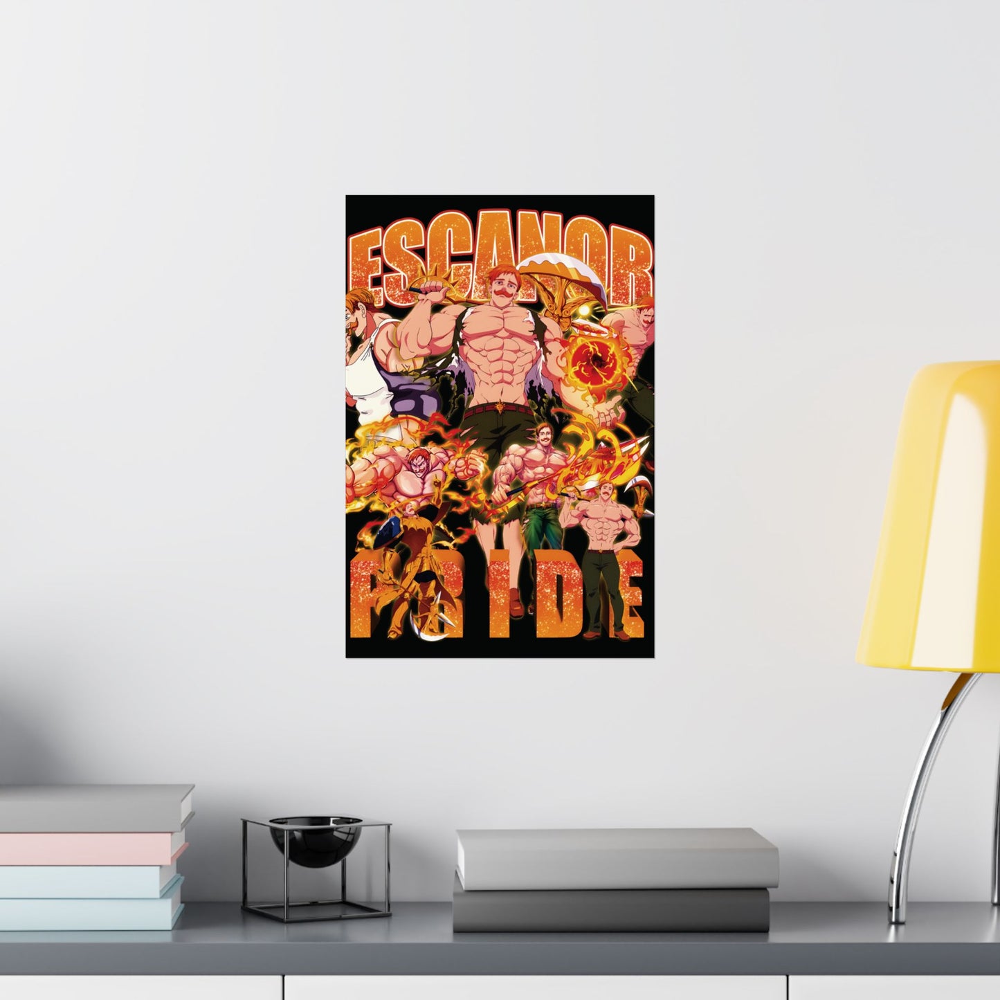Lion Sin of Pride Escanor Poster | Anime-Inspired Wall Art | Manga Decor | Manga Print | Shonen Anime Poster