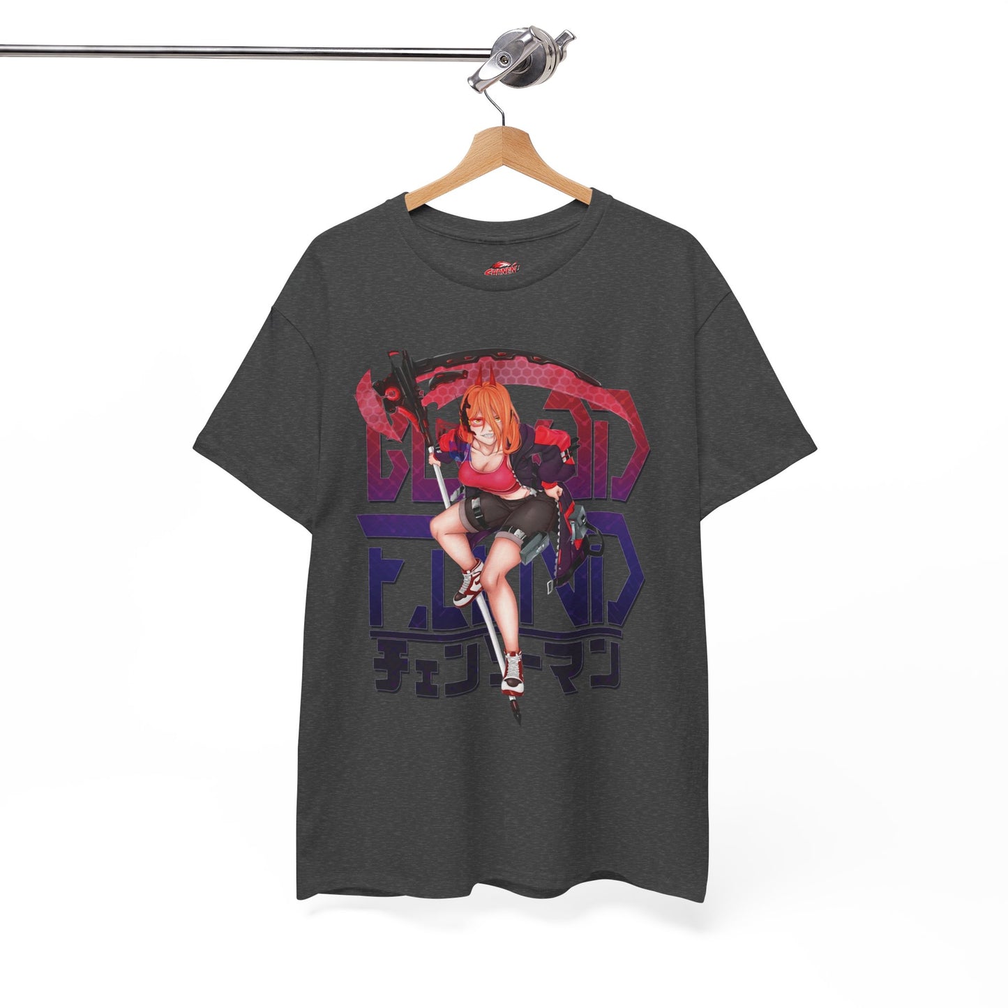 Blood Fiend Power III Unisex Heavy Cotton T-Shirt | Anime-Inspired Streetwear Tee